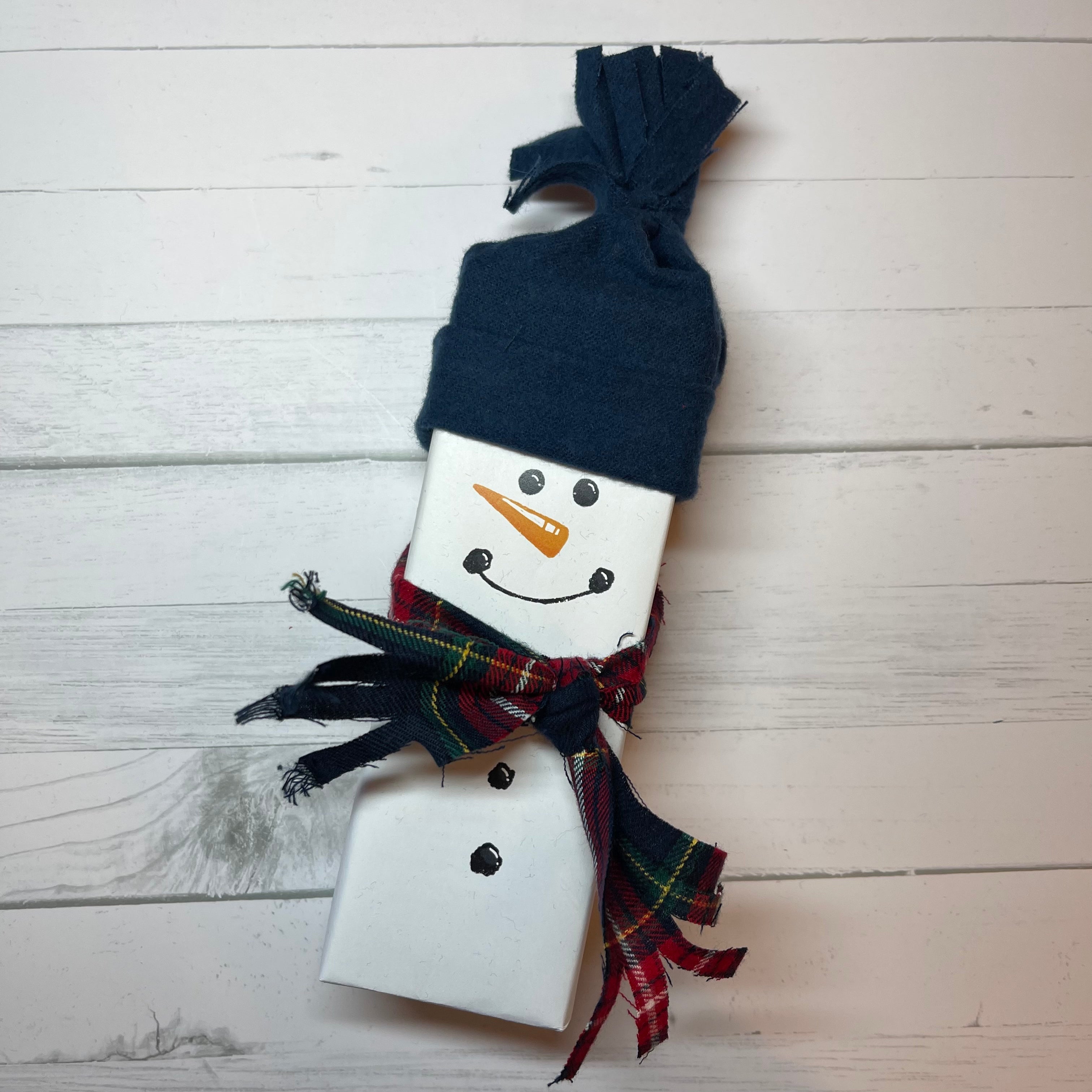 Snowman Kit - Blue Solid