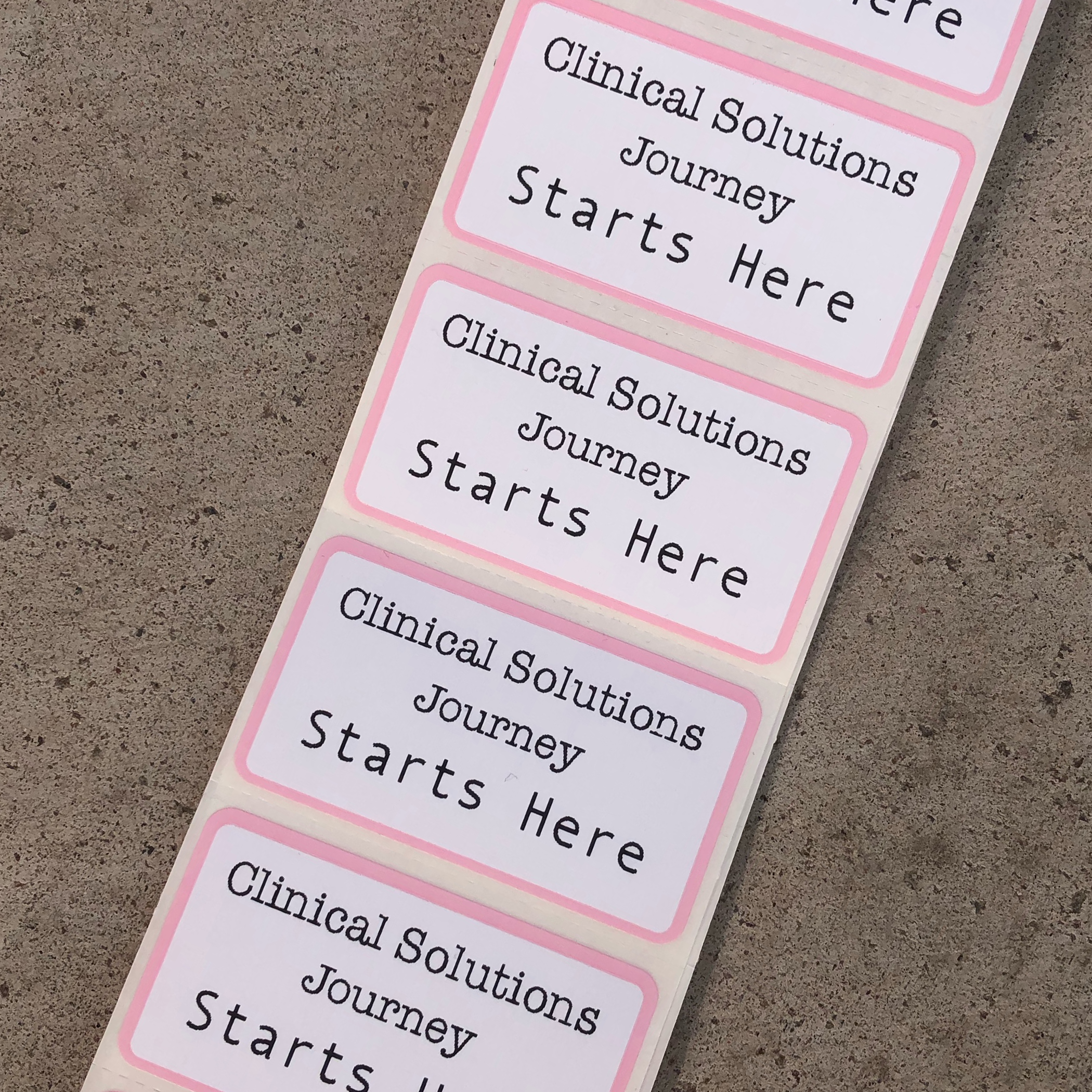 Clinical - Strip Stickers