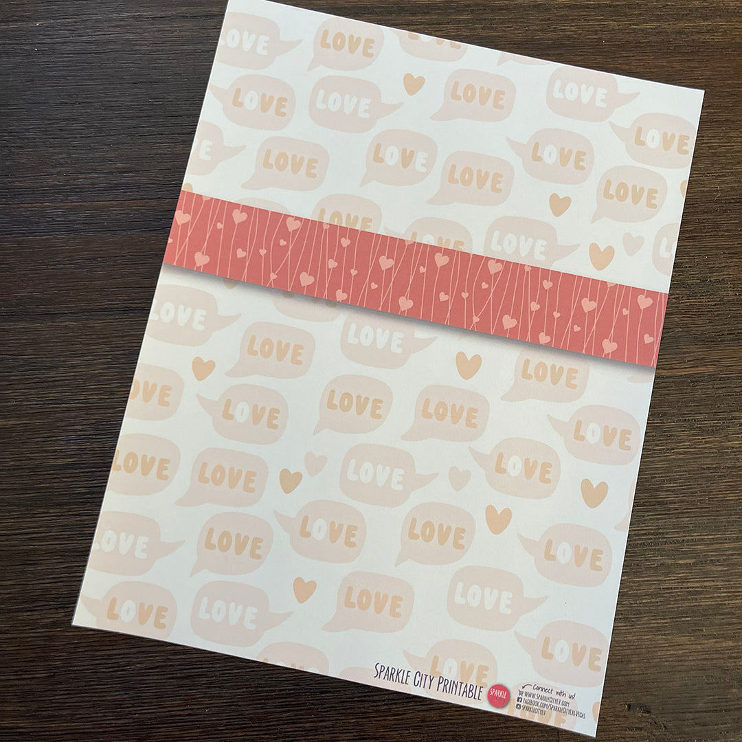 Love Printables - Wrap Arounds