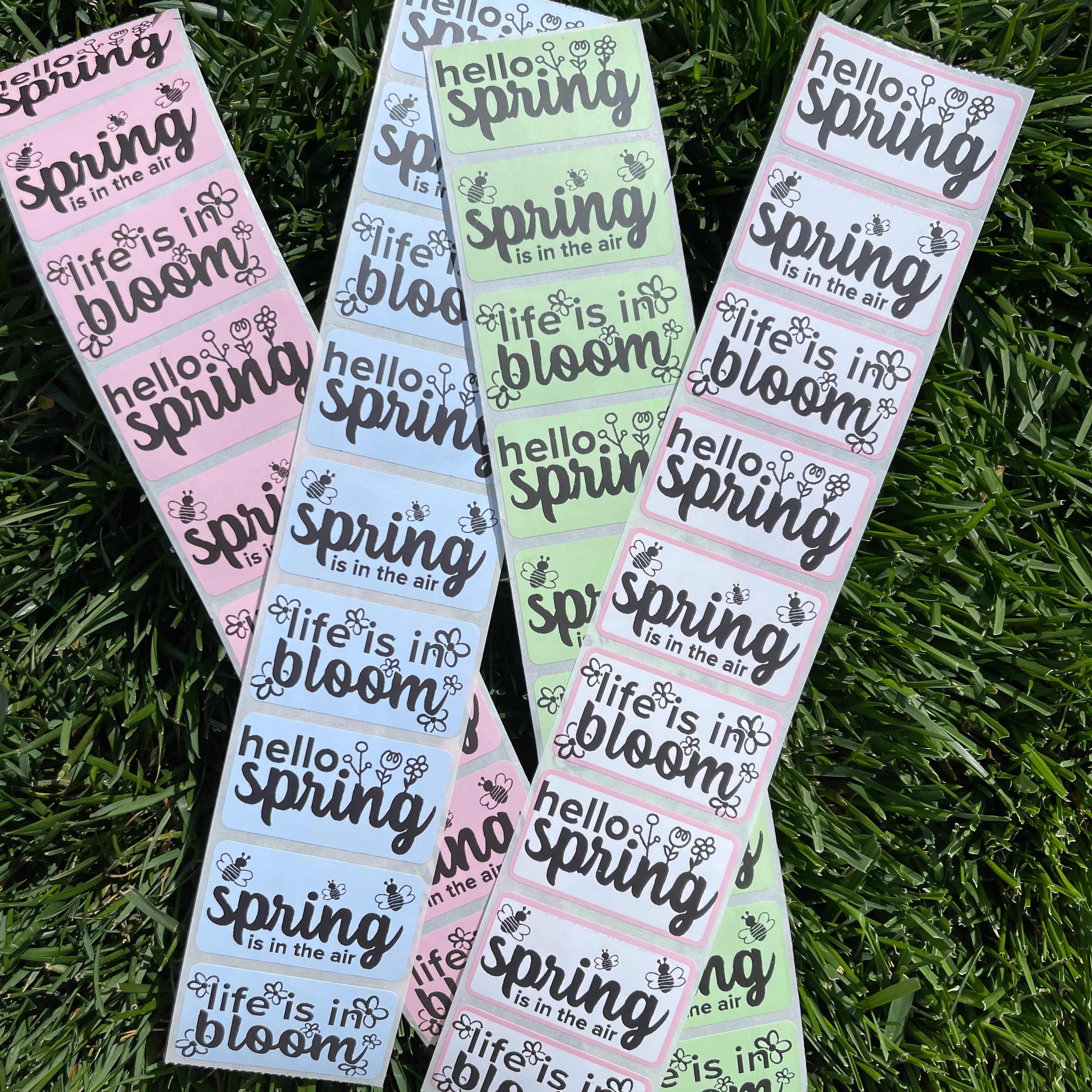 Spring Variety - Strip Stickers