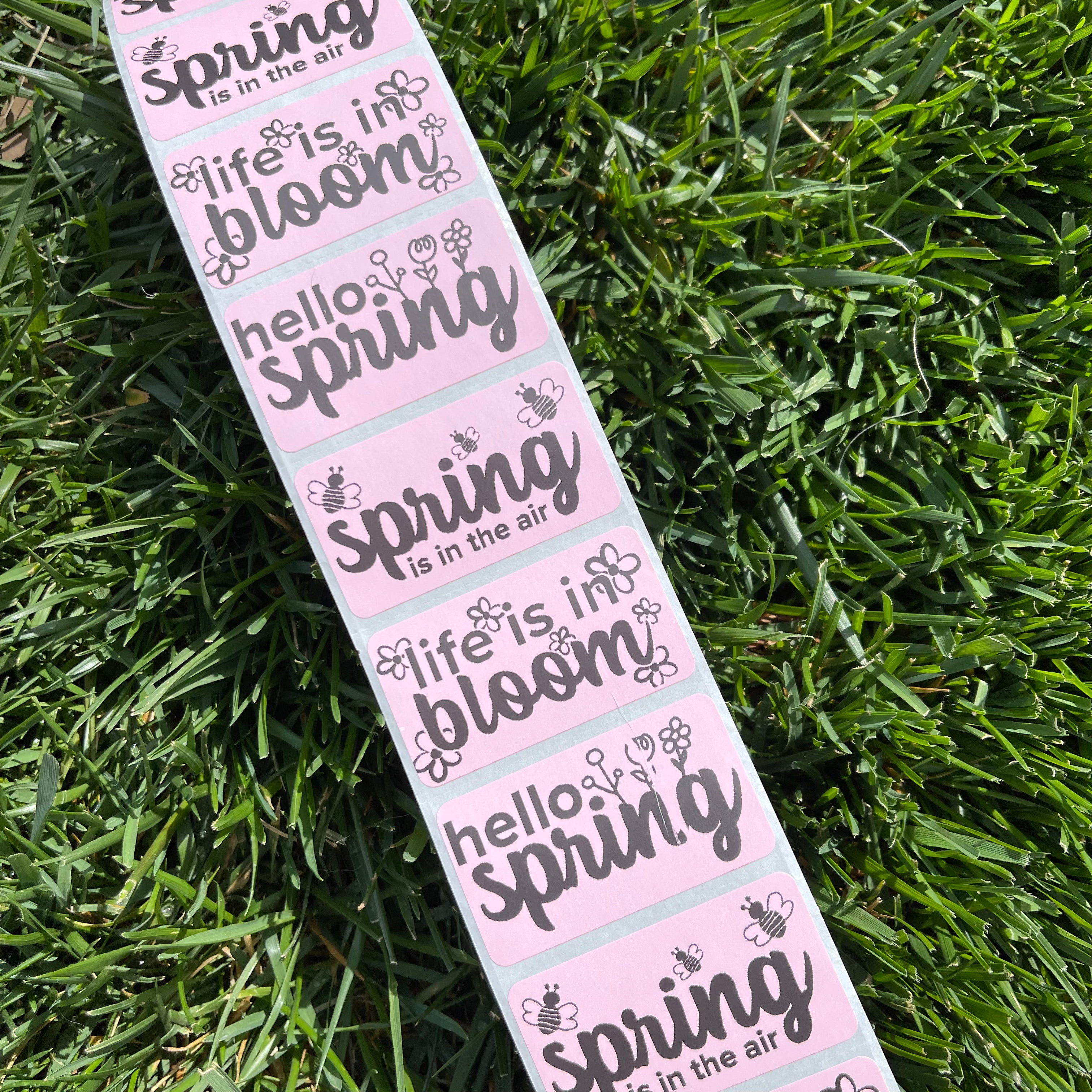 Spring Variety - Strip Stickers