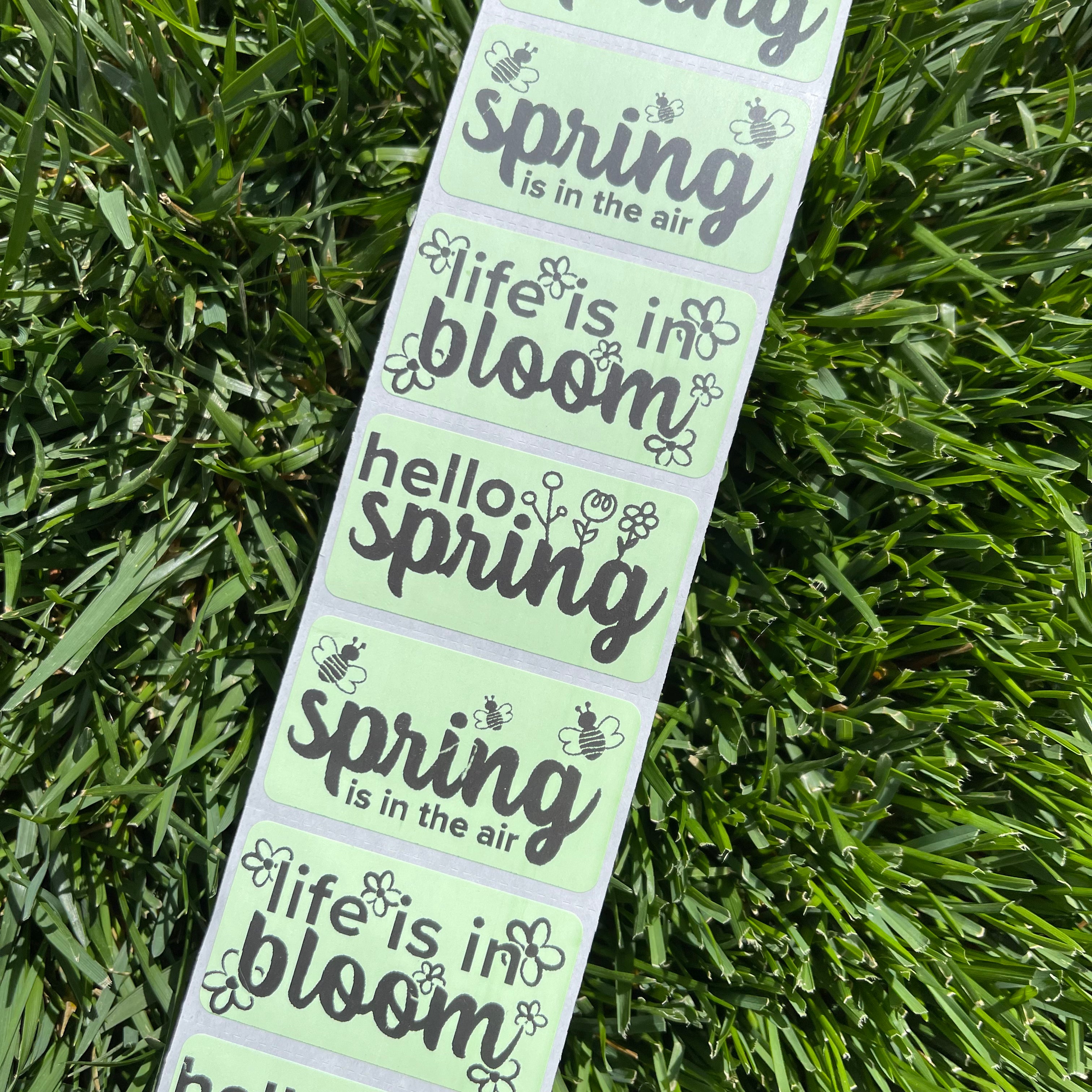 Spring Variety - Strip Stickers