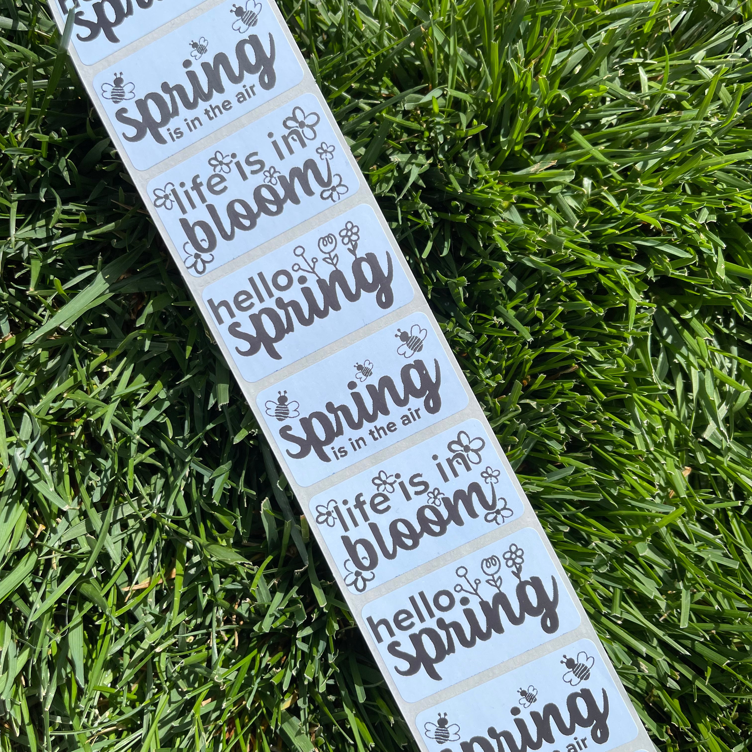 Spring Variety - Strip Stickers