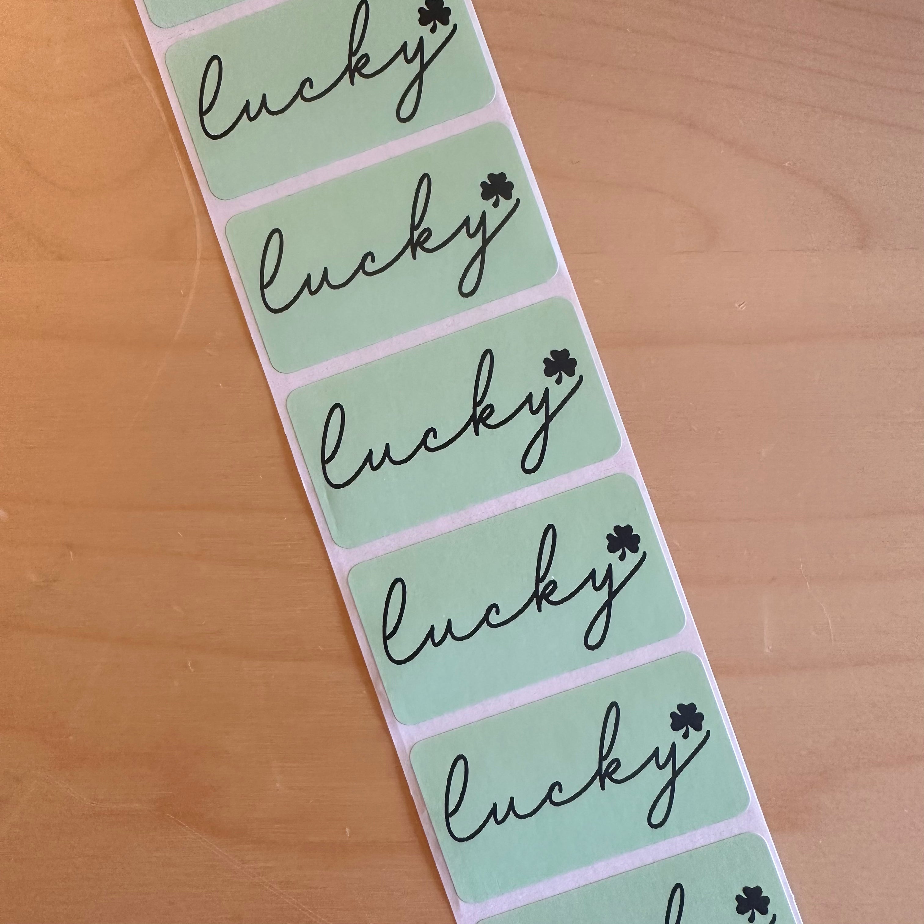 Lucky - Strip Stickers