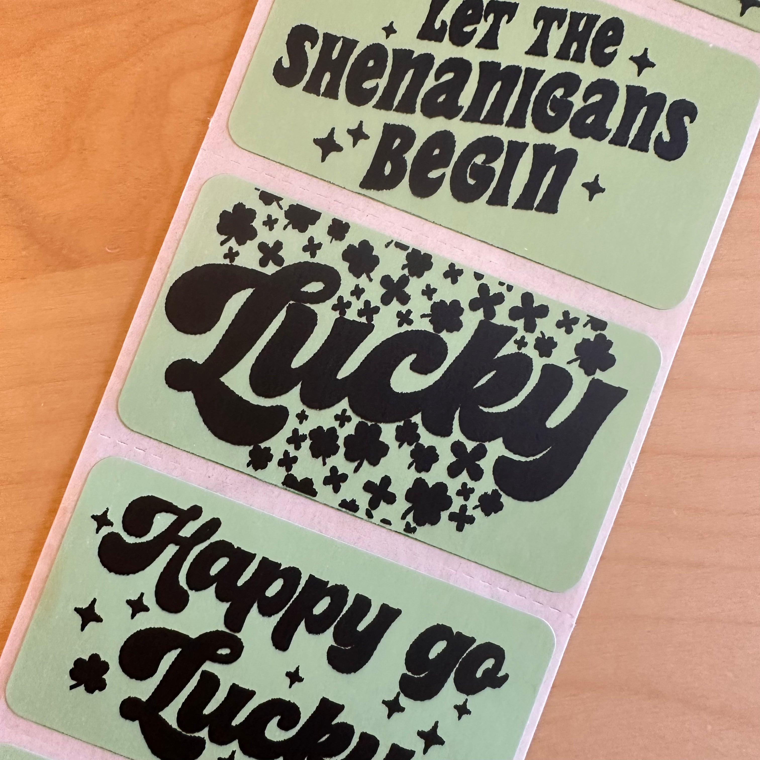 Lucky Variety - Strip Stickers