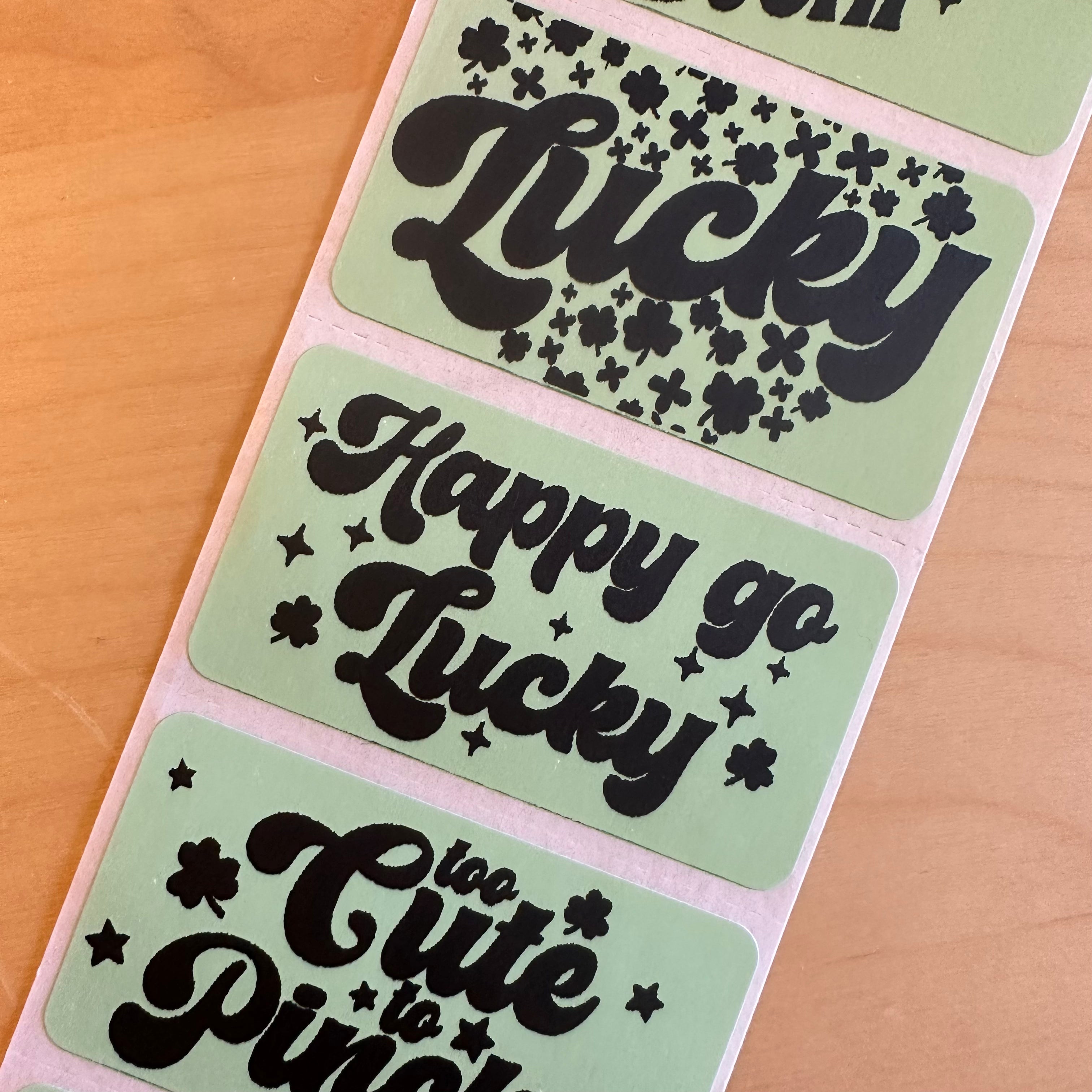 Lucky Variety - Strip Stickers