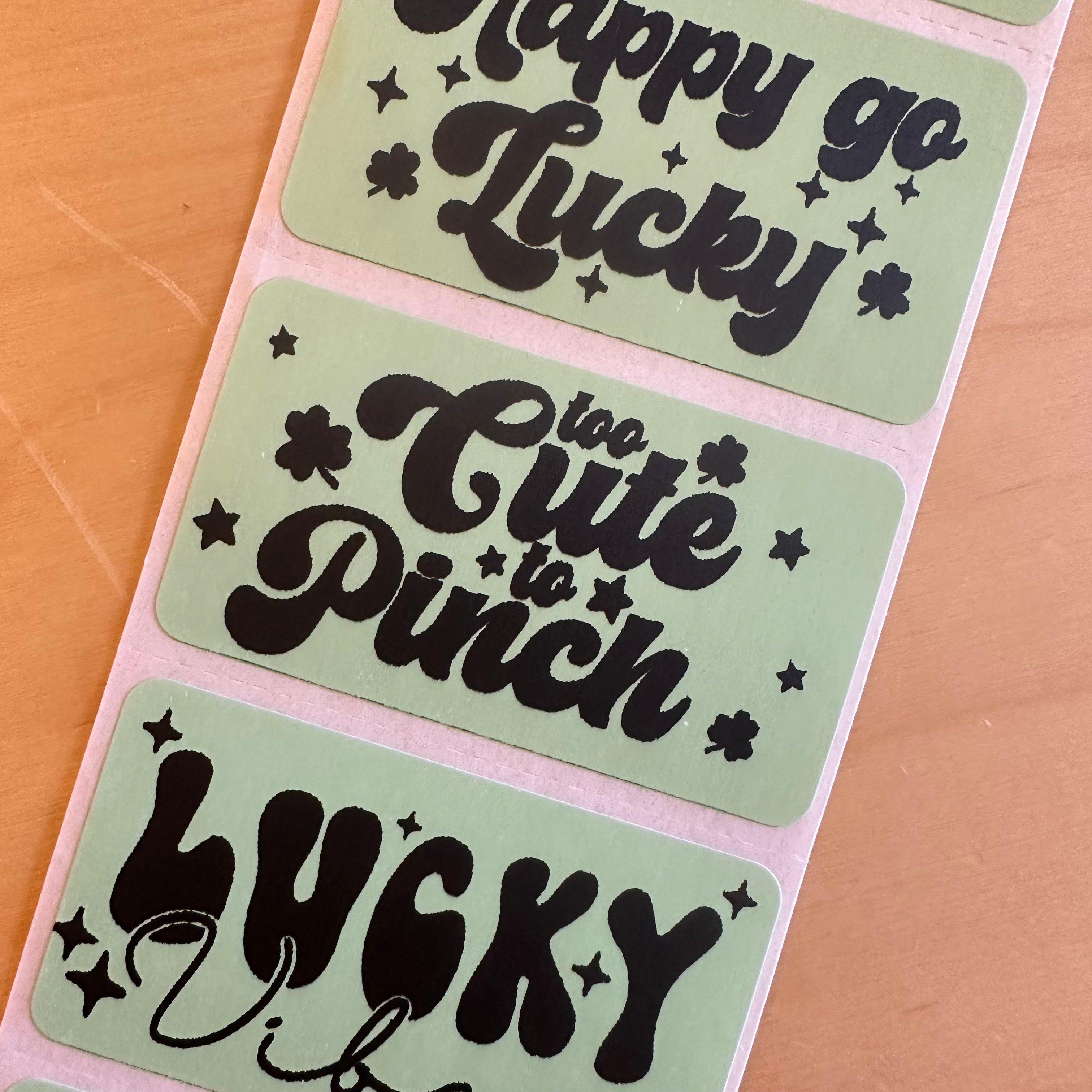 Lucky Variety - Strip Stickers