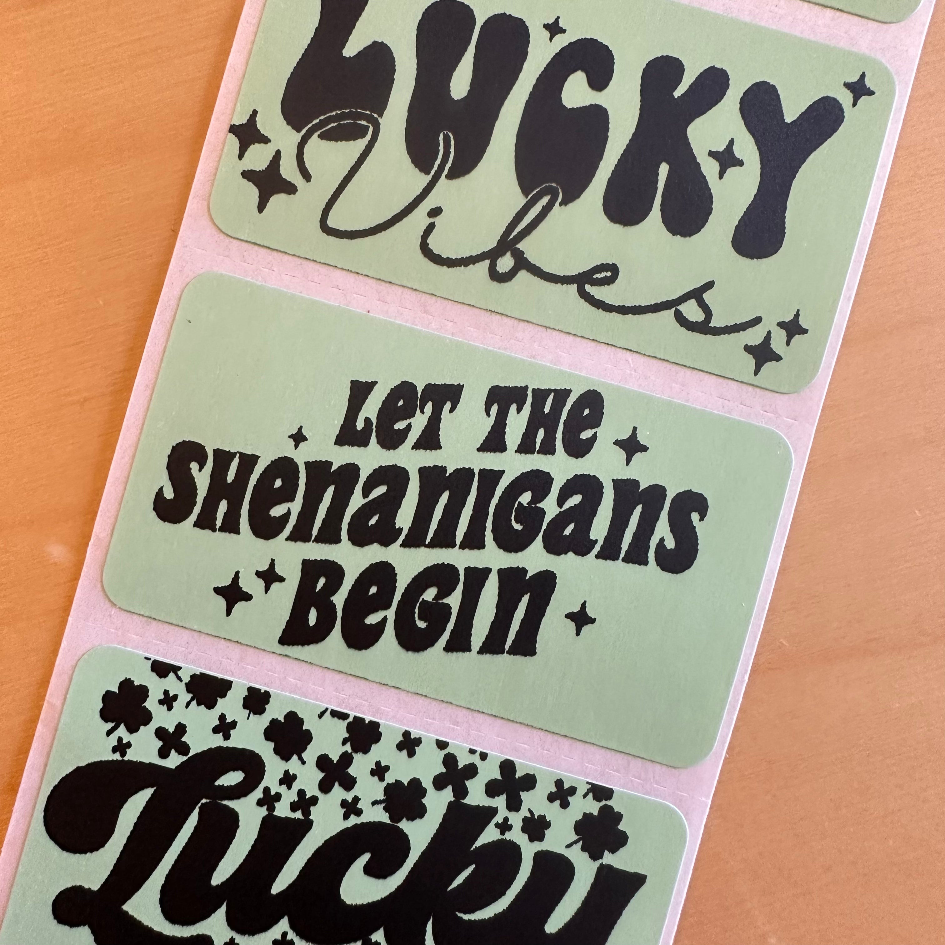 Lucky Variety - Strip Stickers