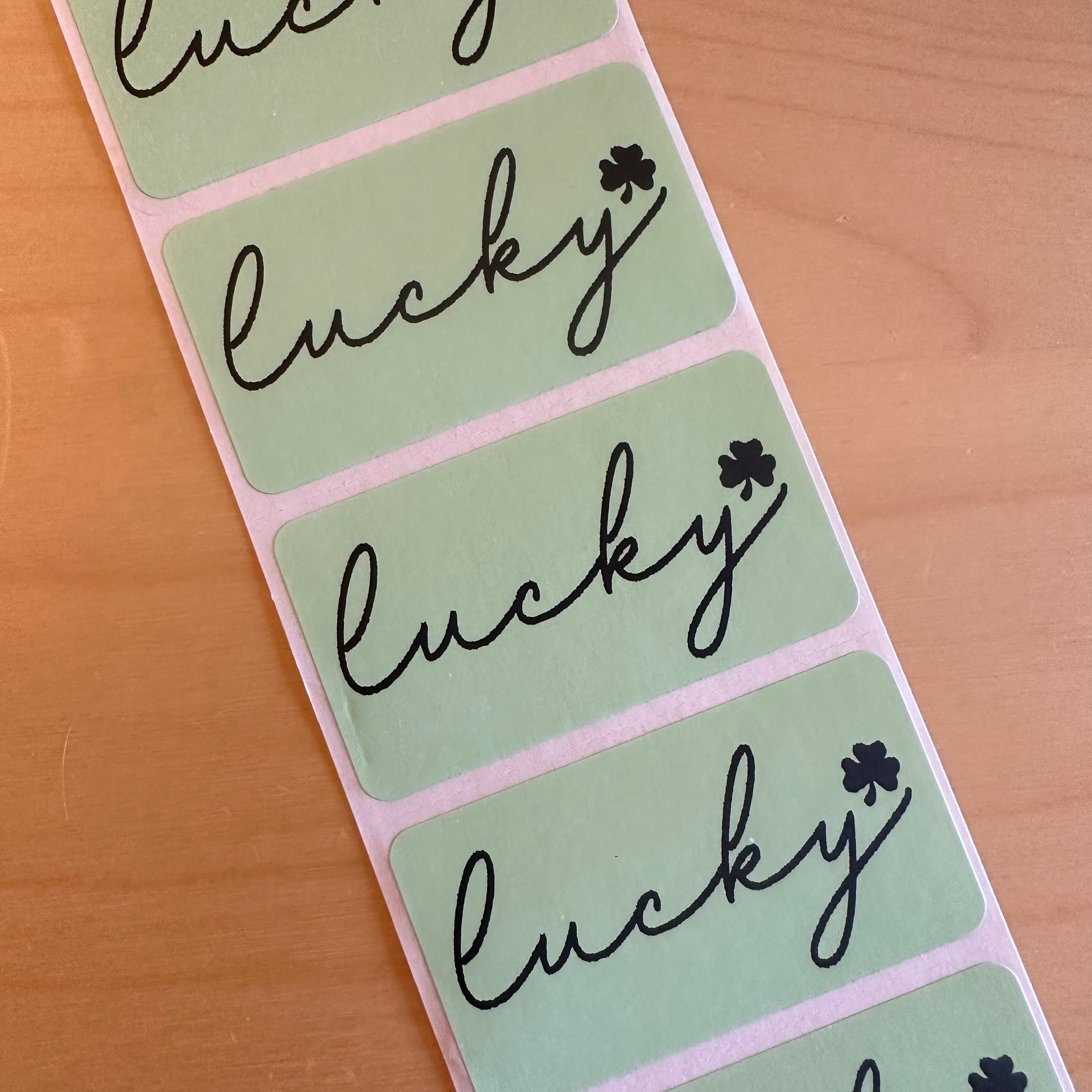 Lucky - Strip Stickers