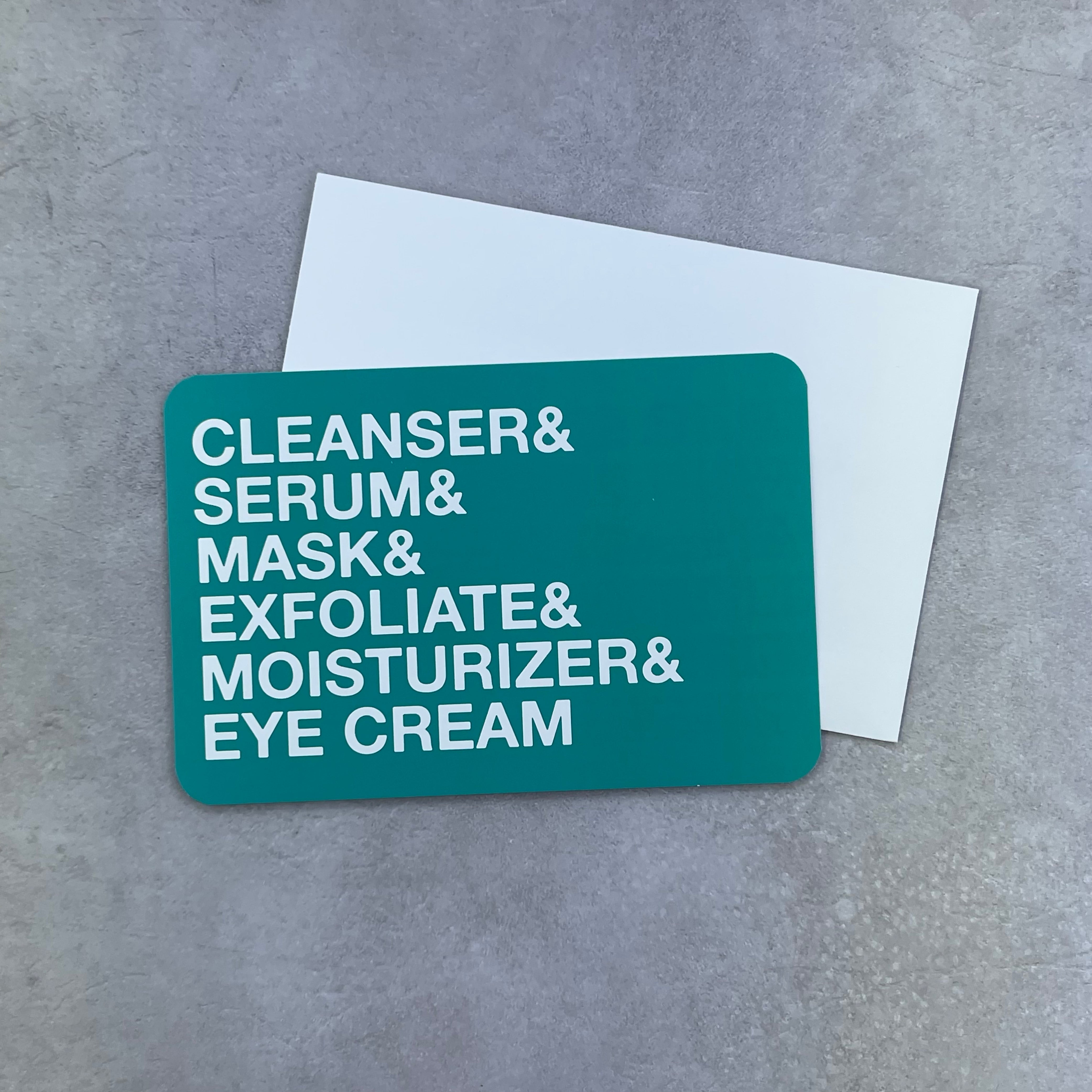 Cleanser&... Notecard Sets