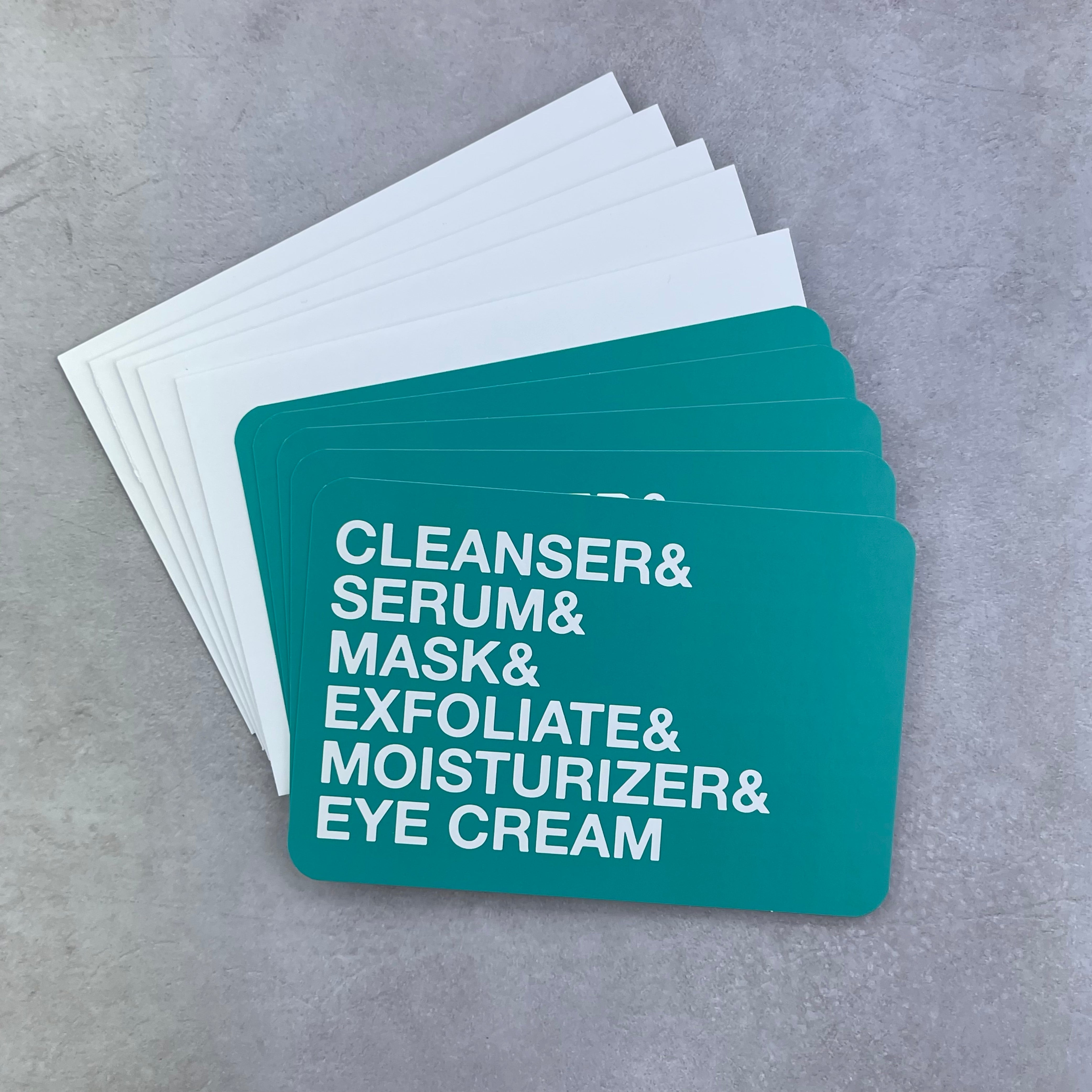 Cleanser&... Notecard Sets