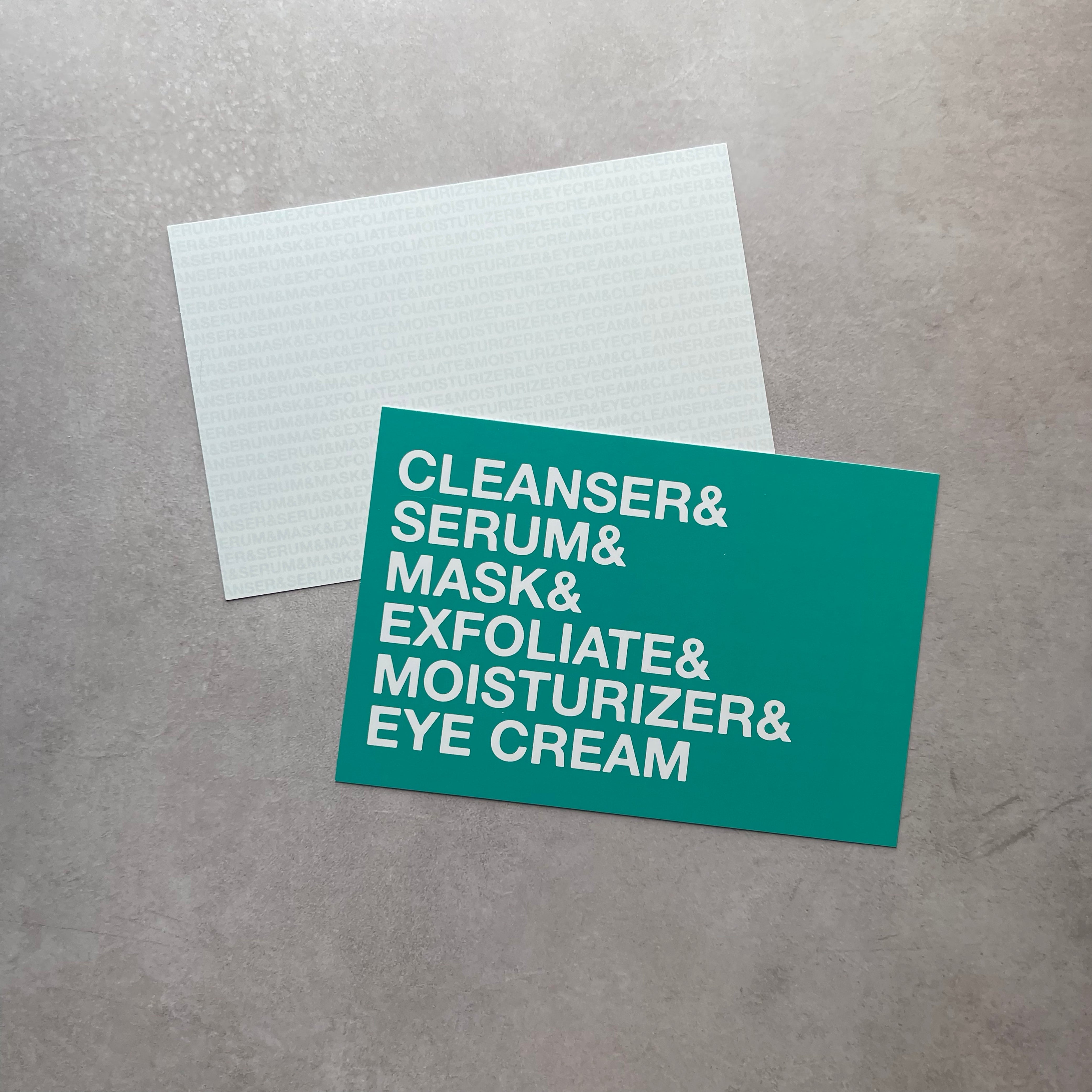 Cleanser&... - Postcard