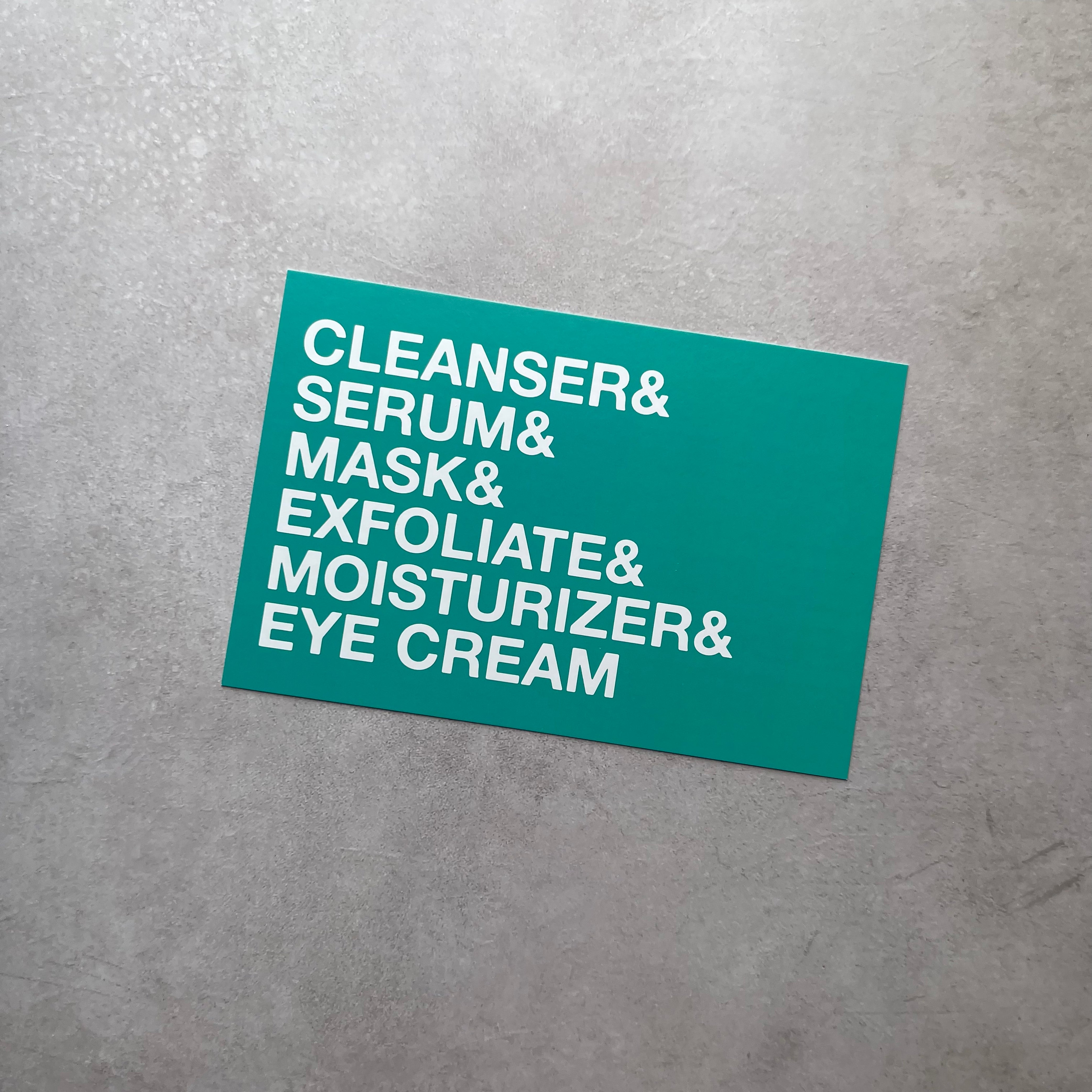 Cleanser&... - Postcard