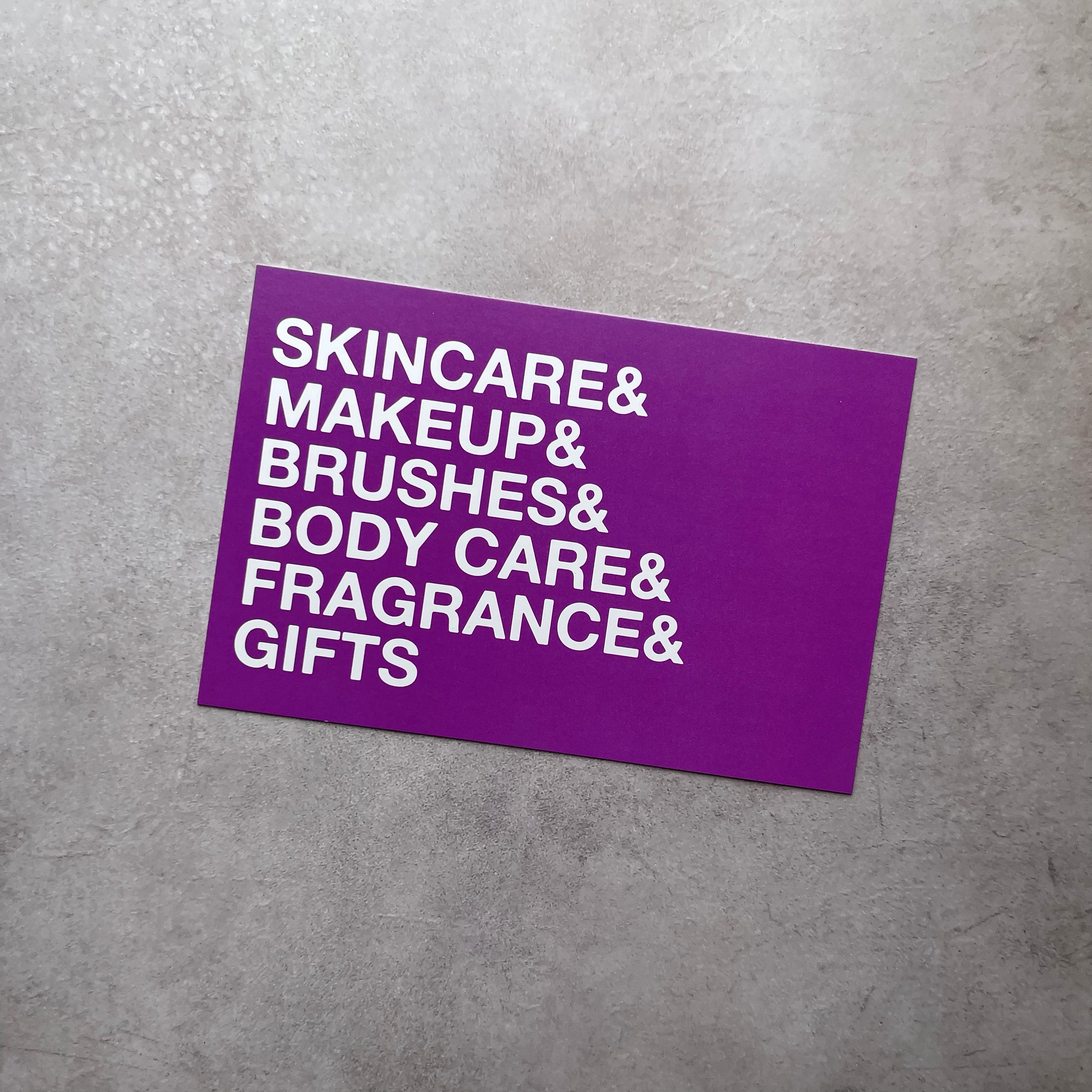 Skincare&... - Postcard