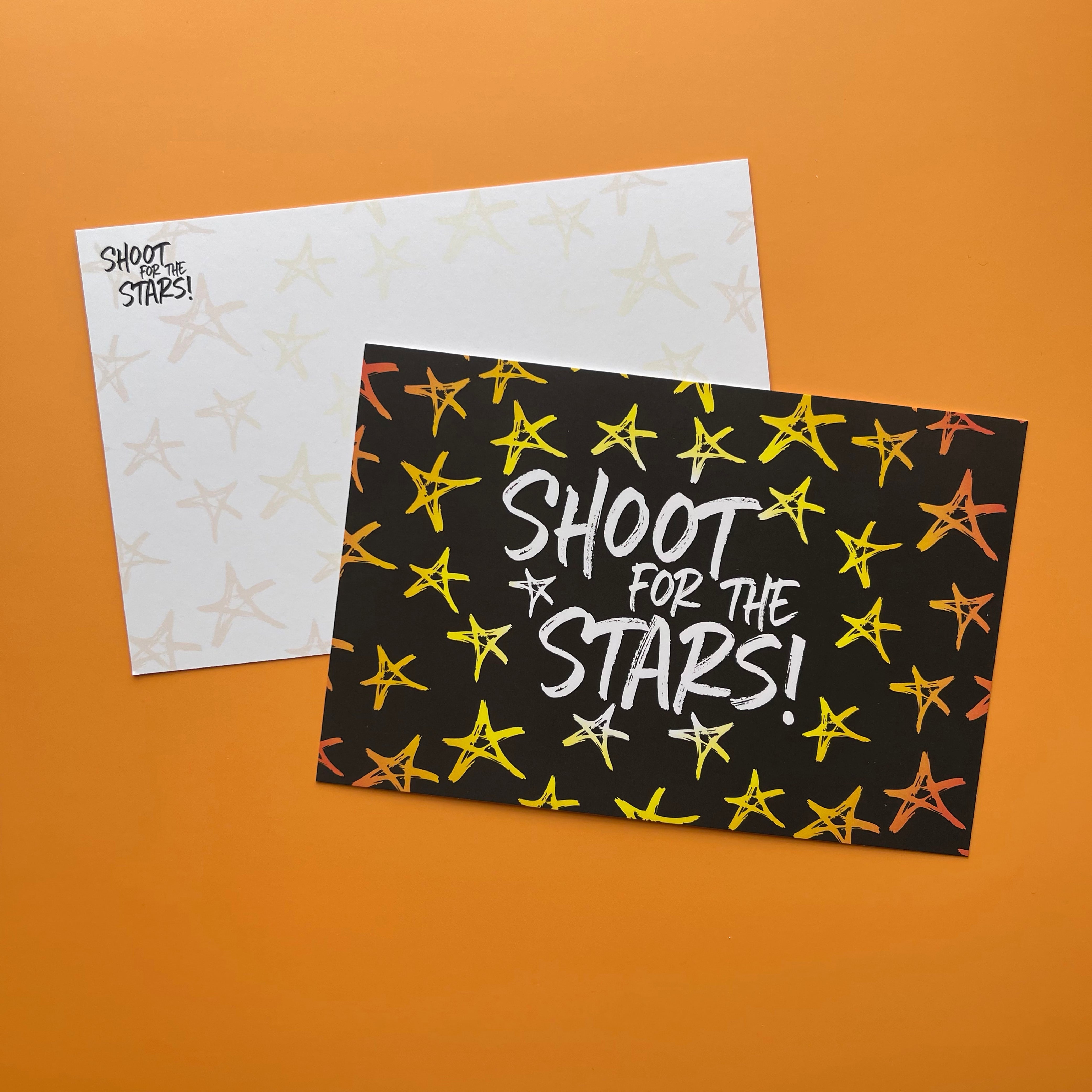 Shoot for the Stars - Postcard