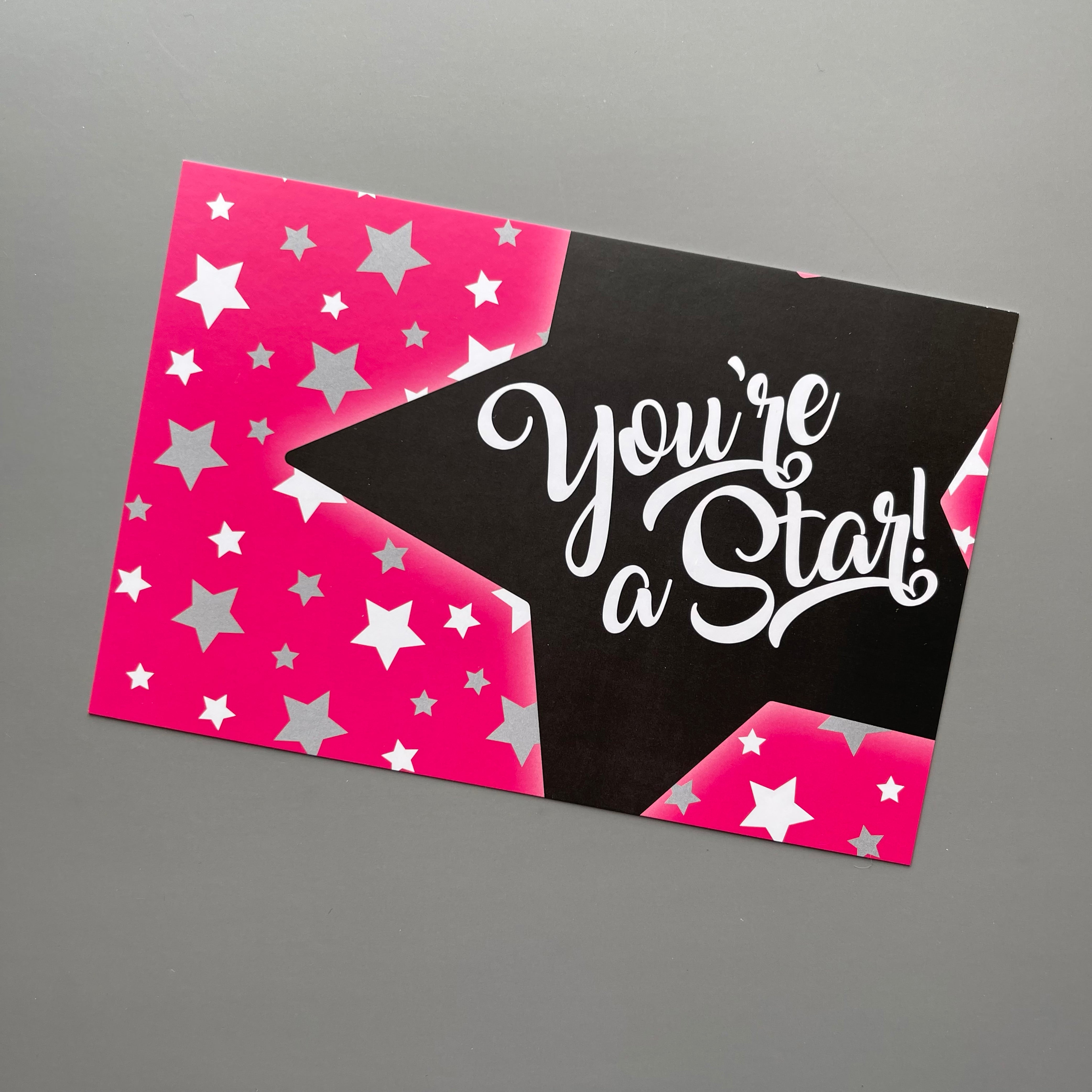 You're A Star - Postcard