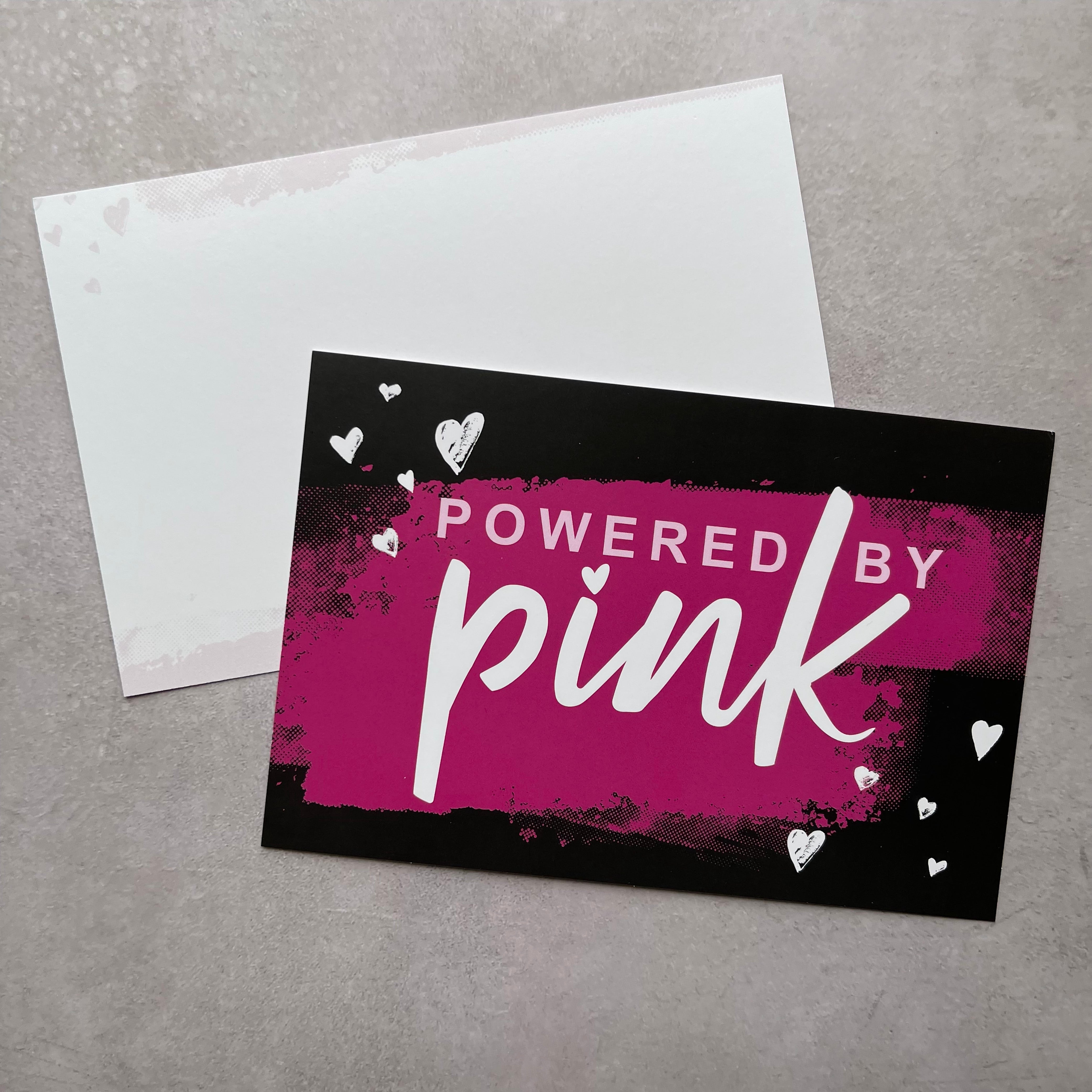 Powered By Pink - Postcard