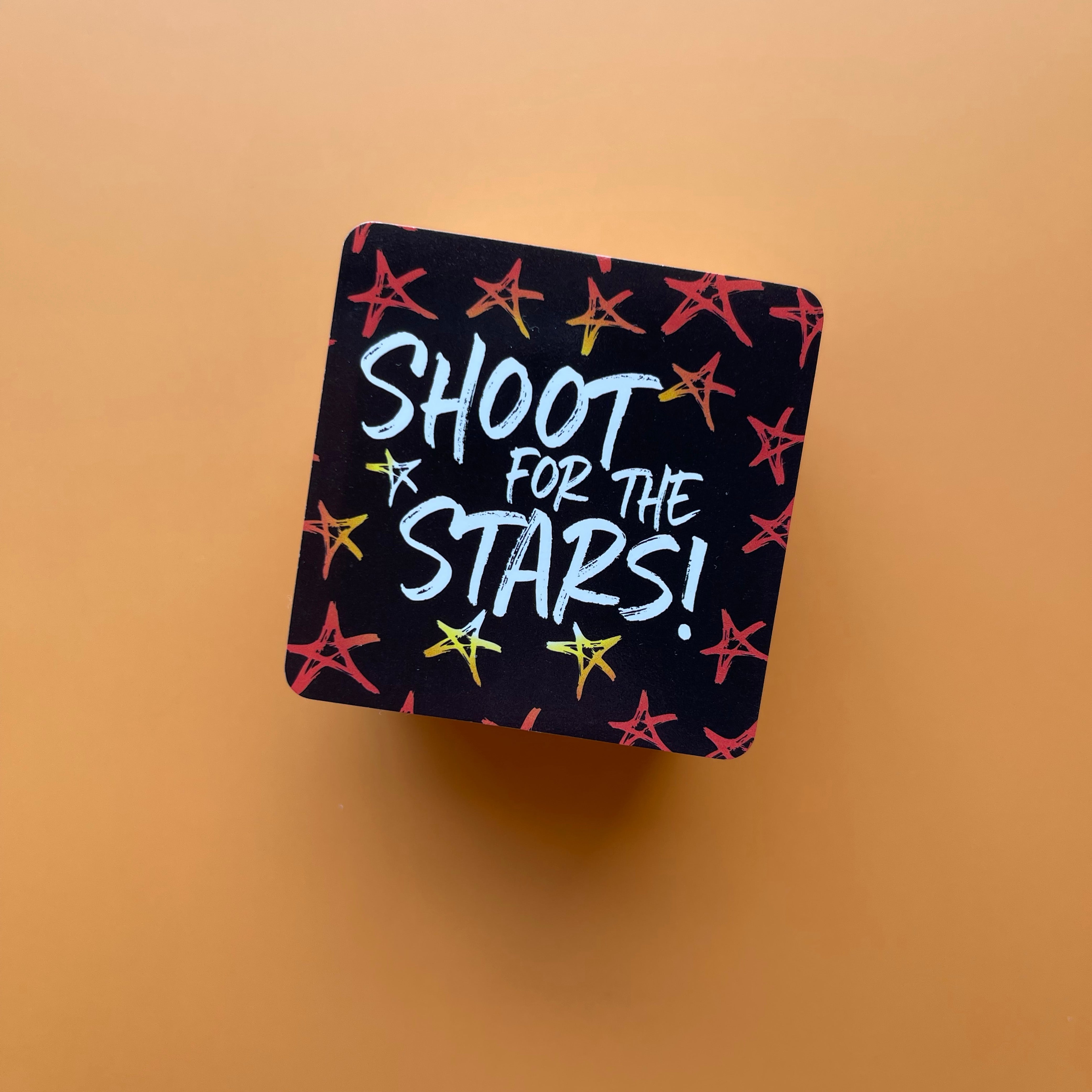 Shoot for the Stars - Square Sticker