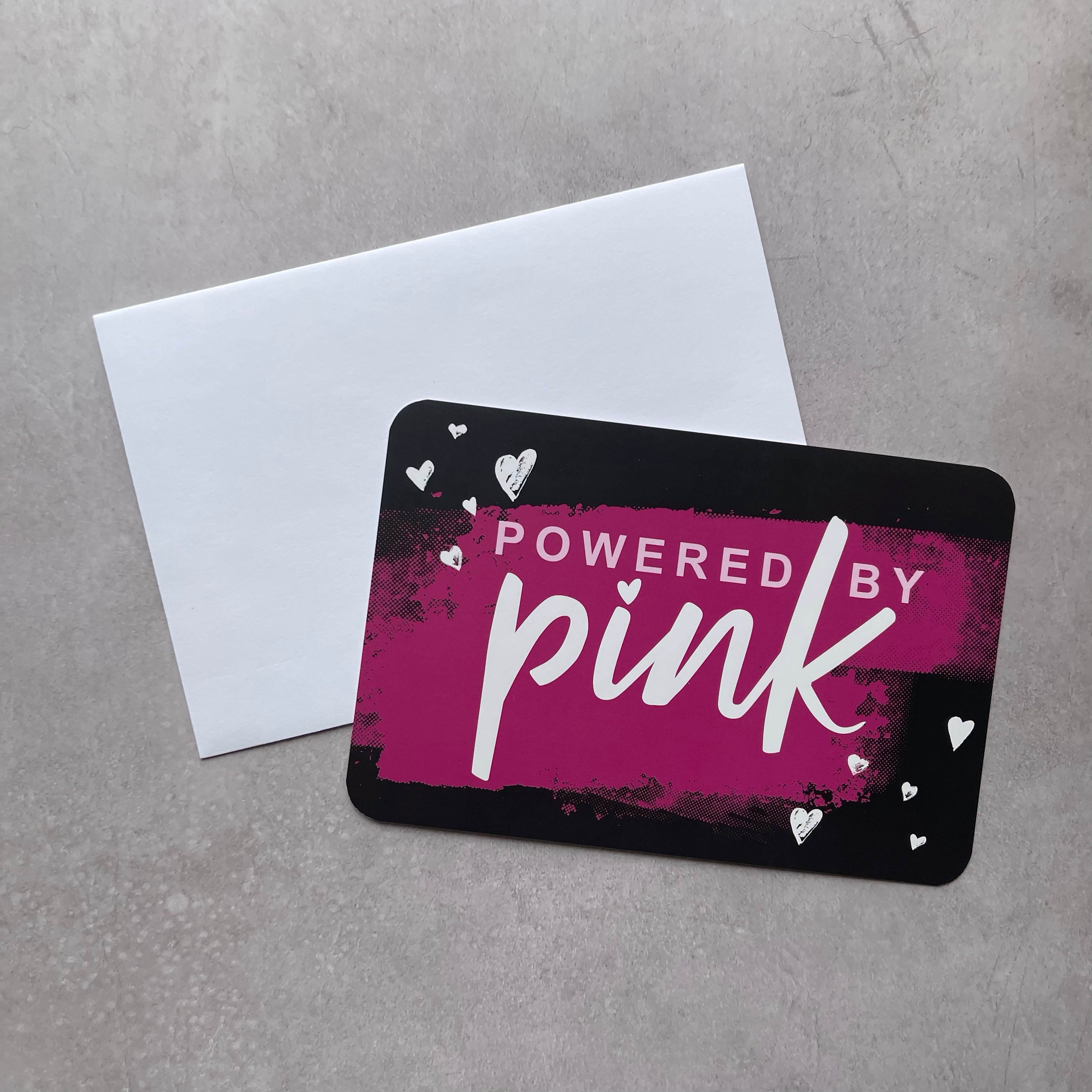 Powered By Pink- Notecard Sets