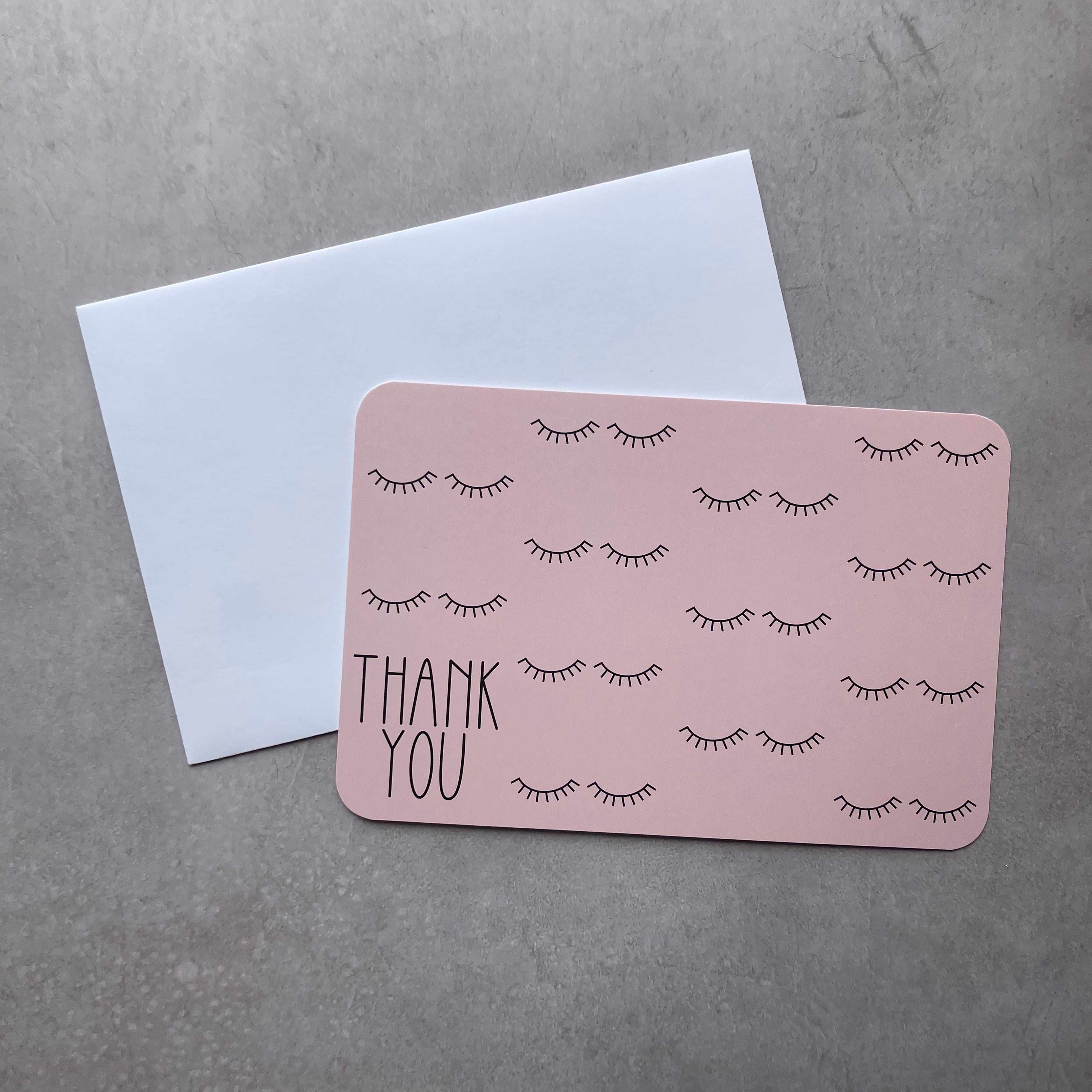 Thank You Lashes - Notecard Sets