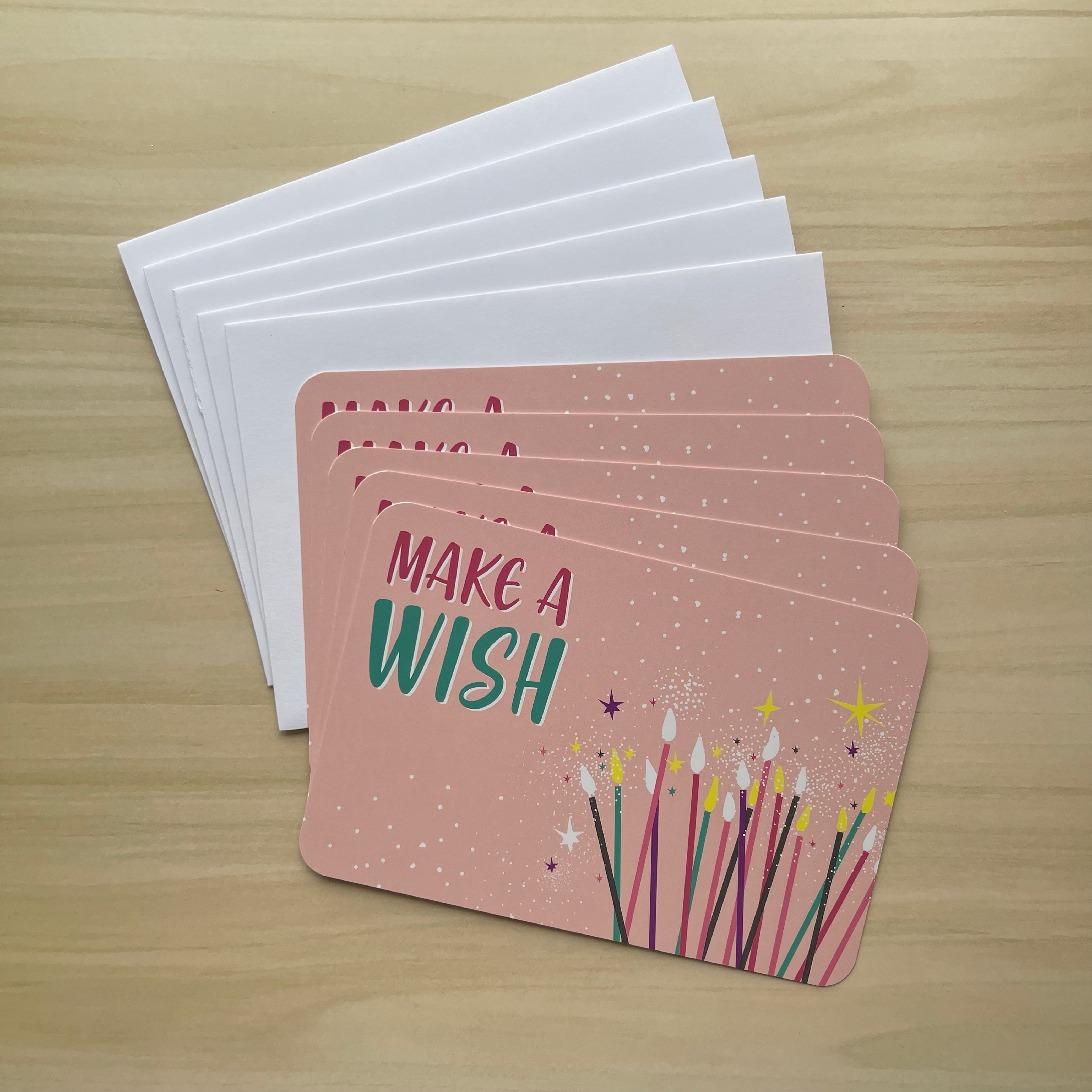 Make A wish- Notecard Sets