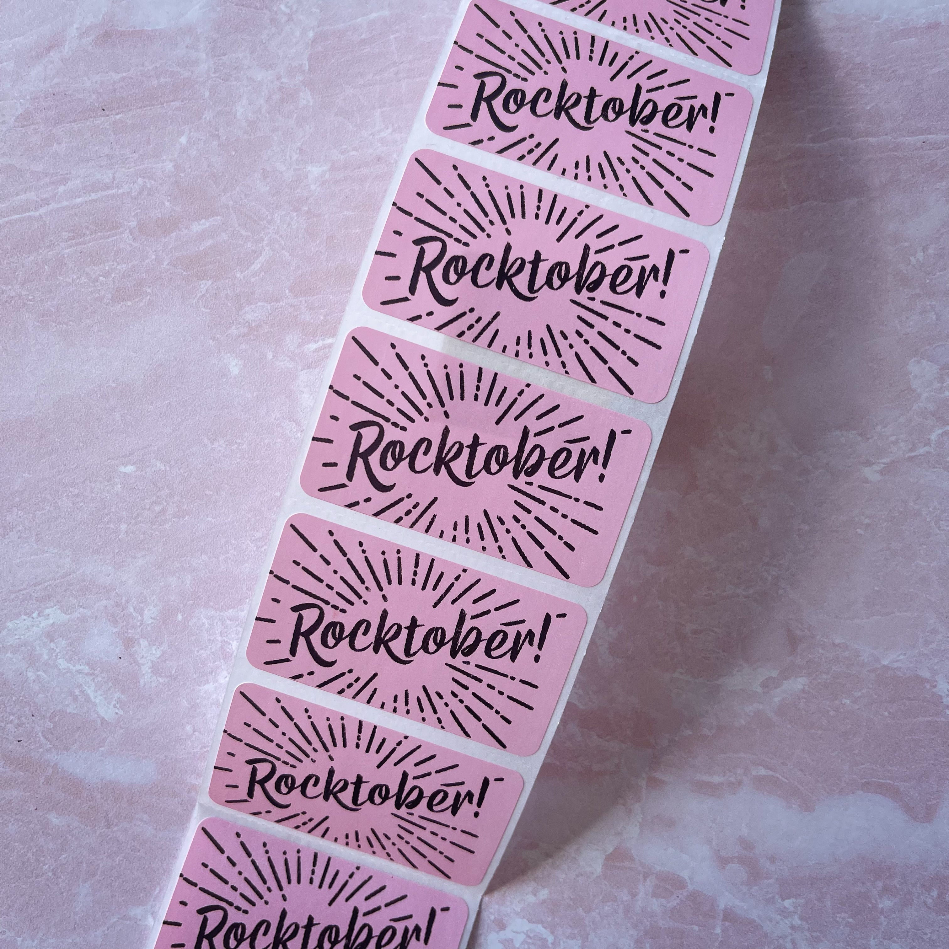 Rocktober - Strip Stickers