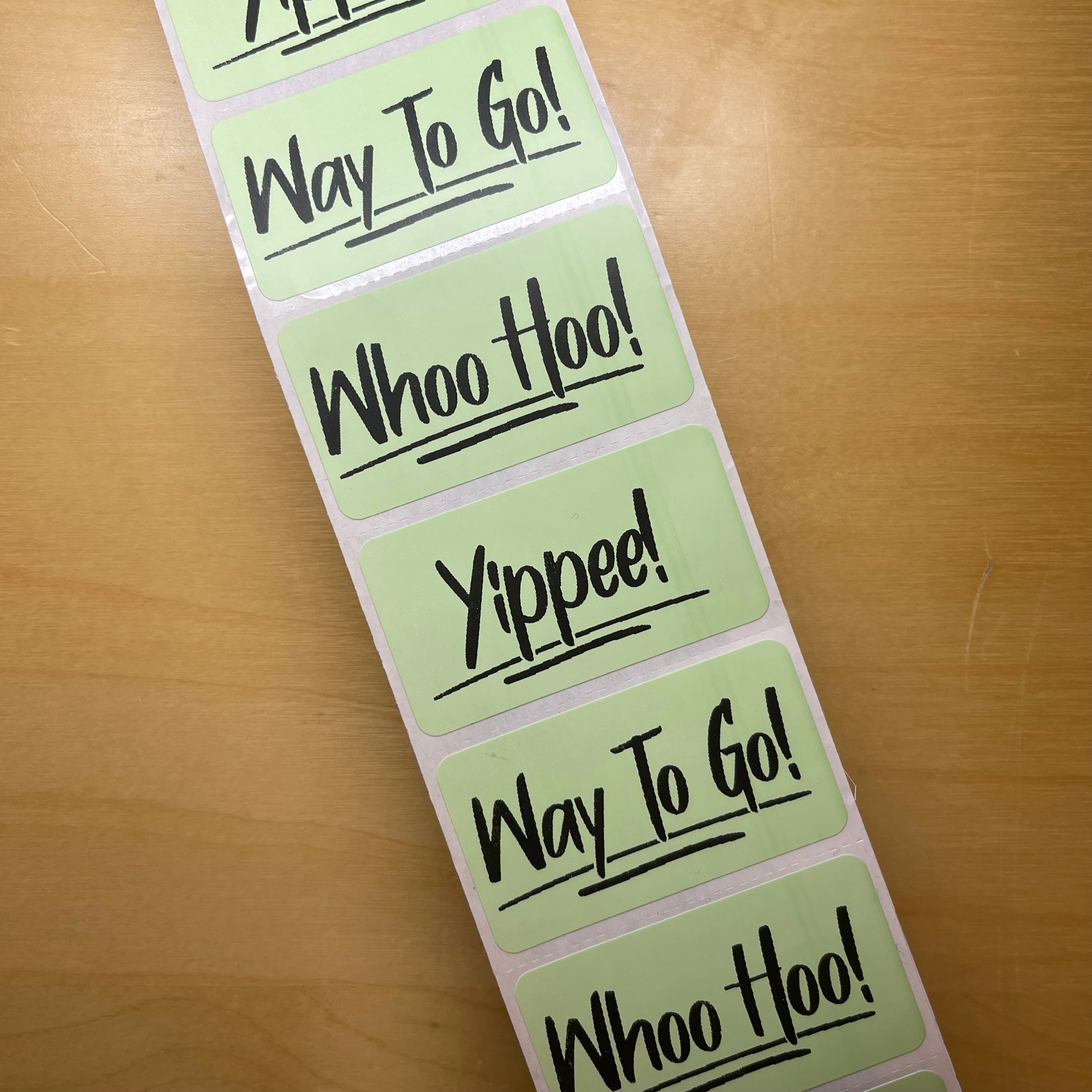 Deliver Cheer - Strip Stickers