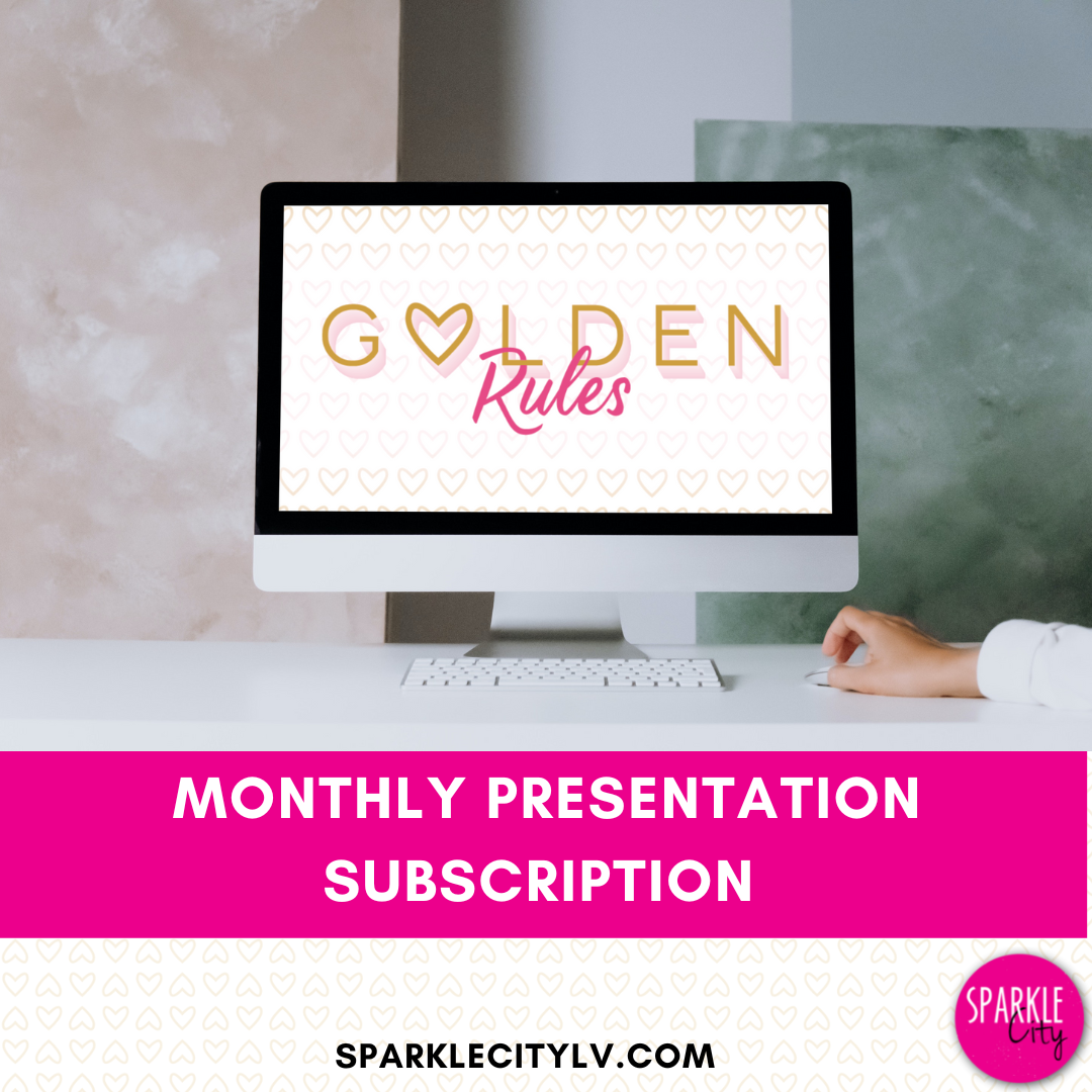 2023-2024 Monthly Presentation Slide Support Subscription