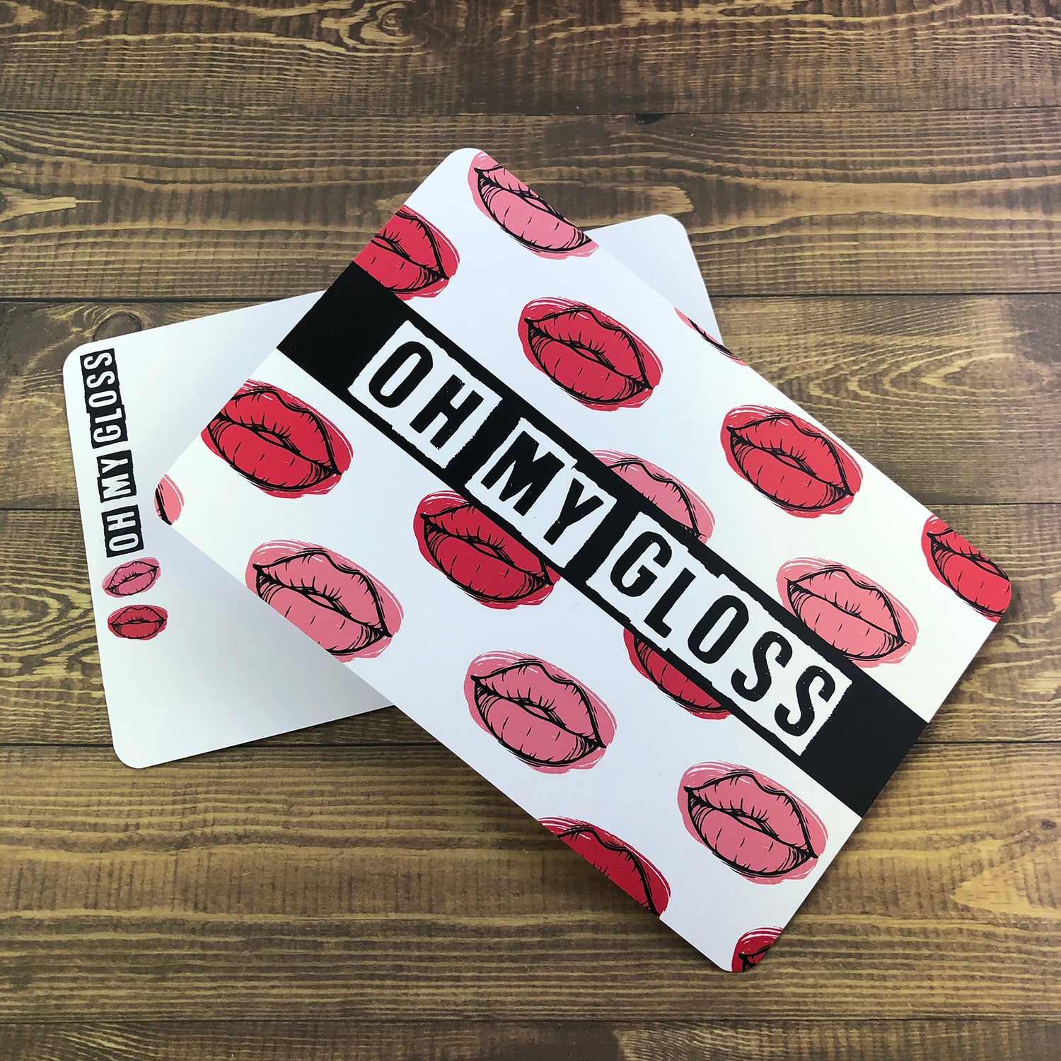 Oh My Gloss Lips - Postcard