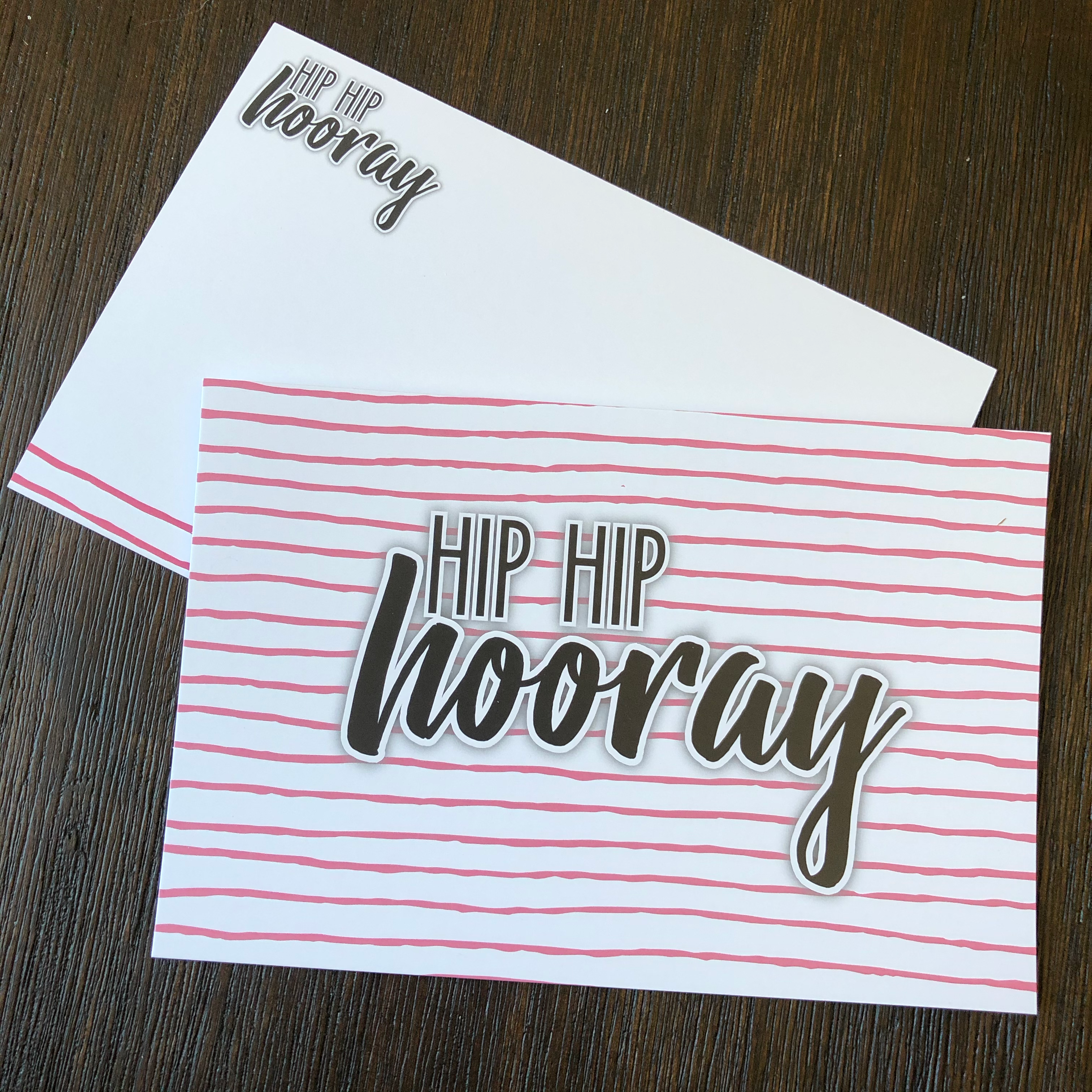 Hip Hip Hooray - Postcard