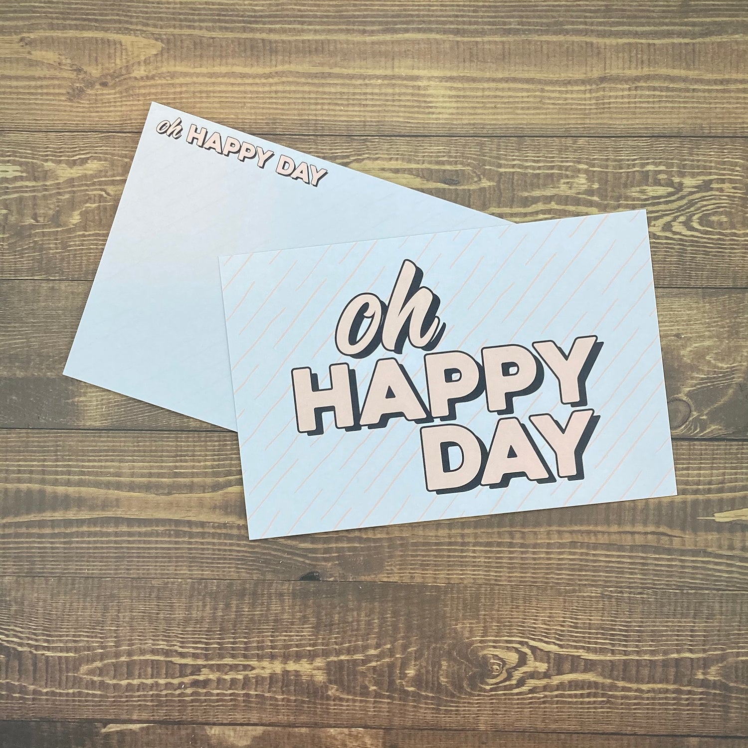 Oh Happy Day - Postcard