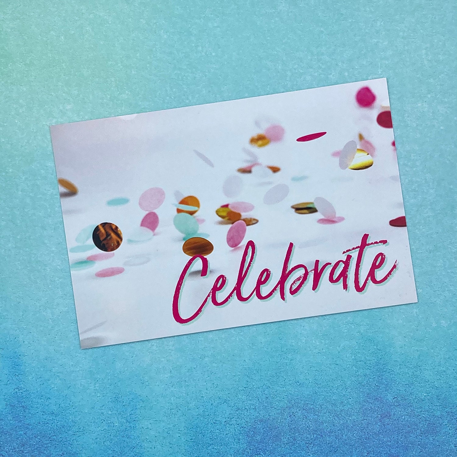 Celebrate - Postcard