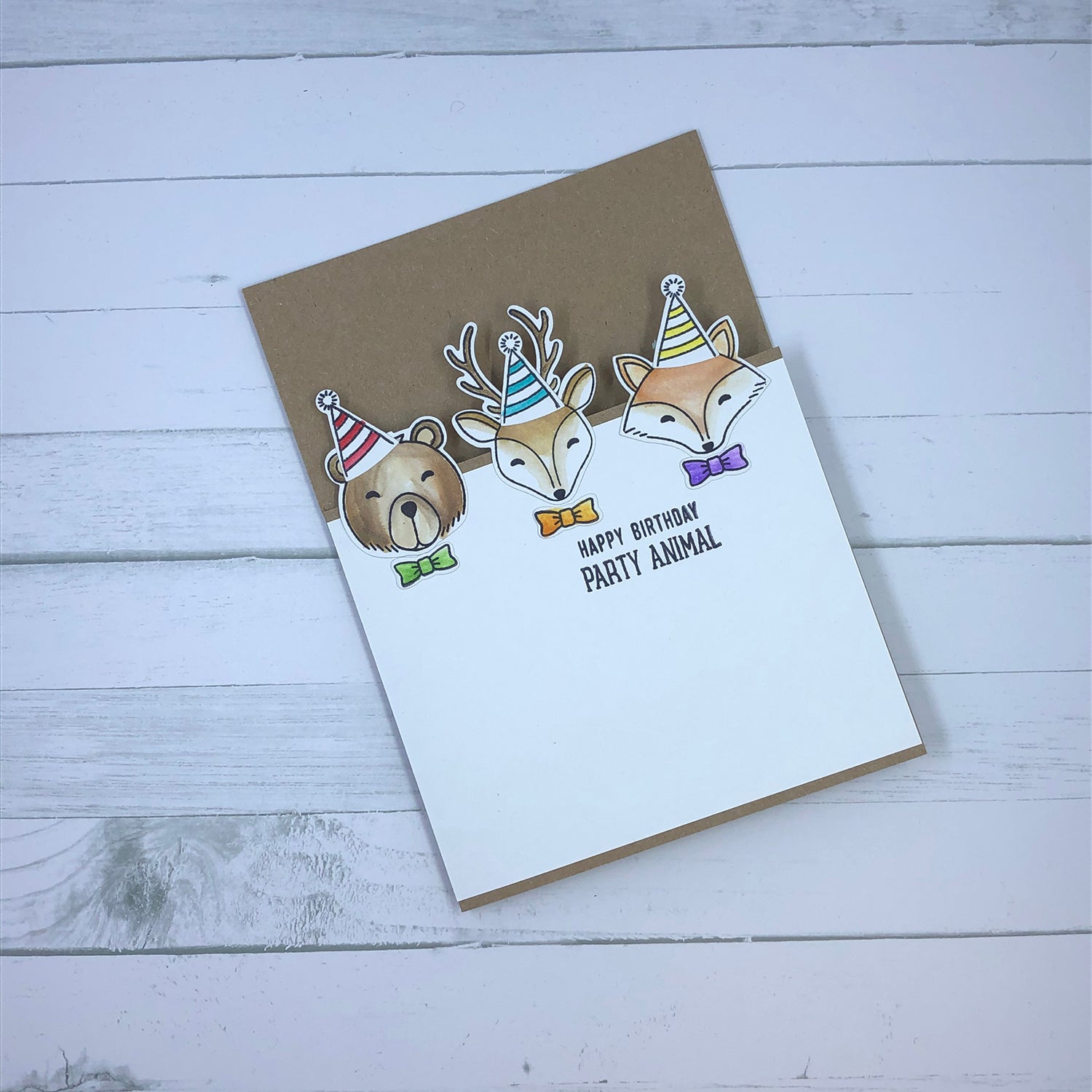 Party Animal - Handmade Card