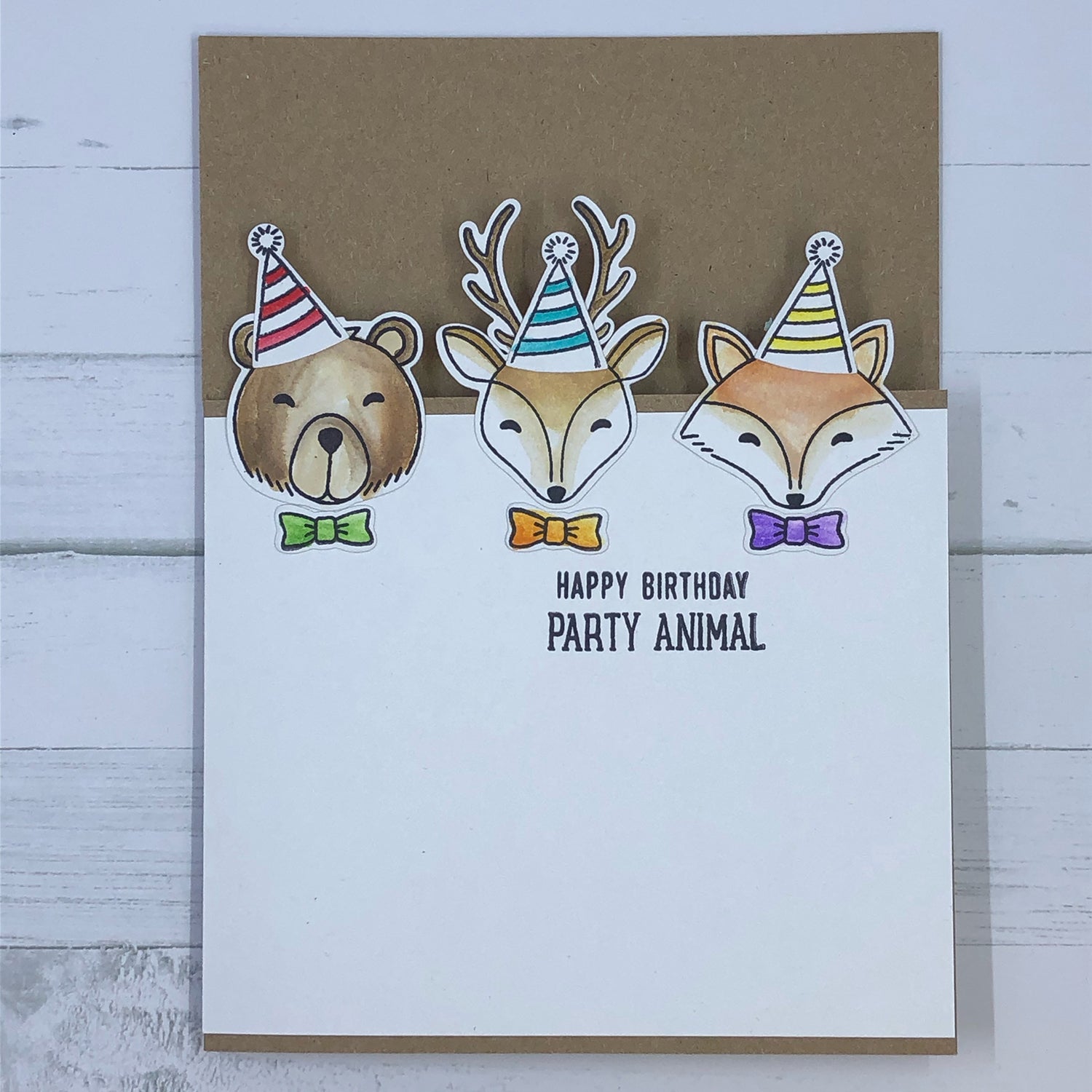 Party Animal - Handmade Card