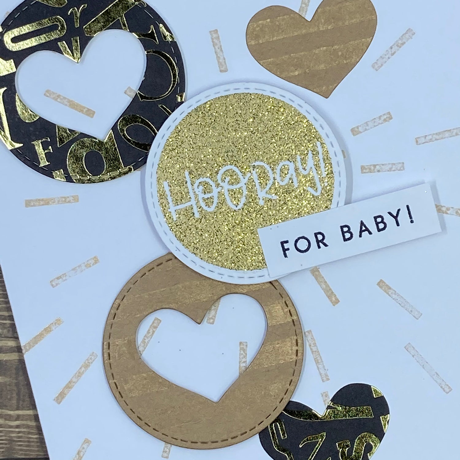 Hooray for Baby! - Handmade Card