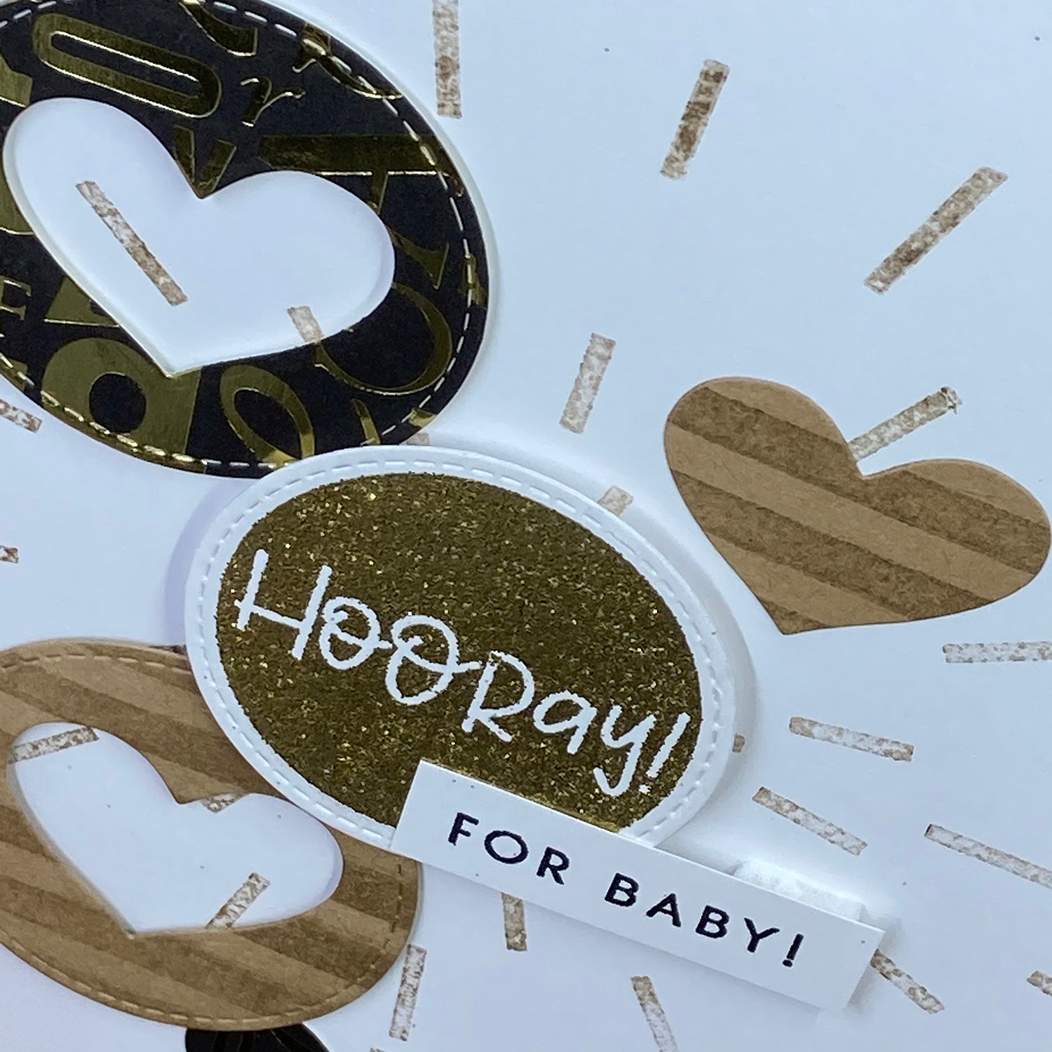 Hooray for Baby! - Handmade Card