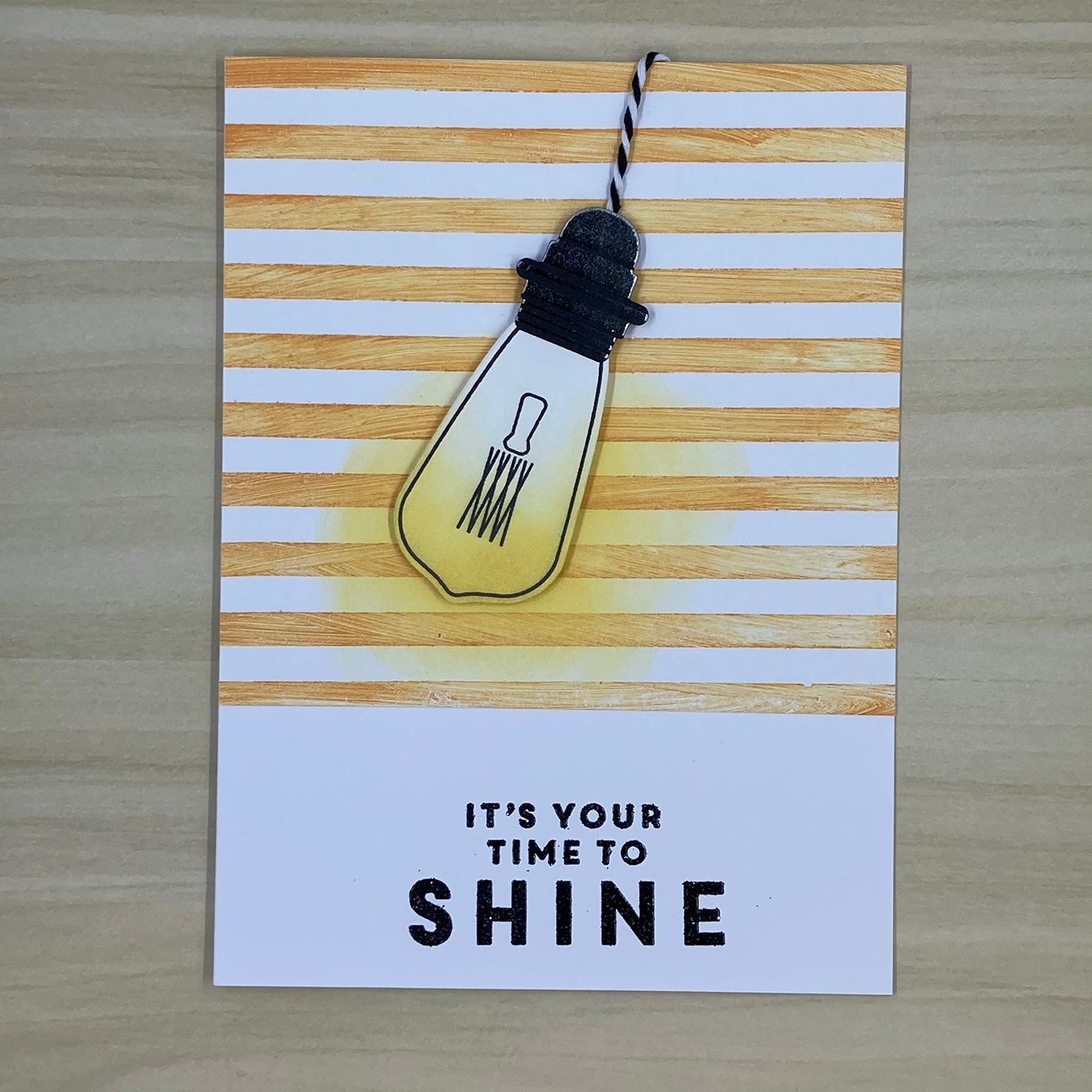 Shine - Handmade Card