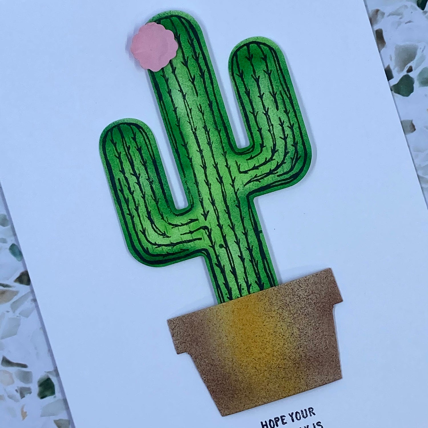 On Point Birthday - Handmade Card