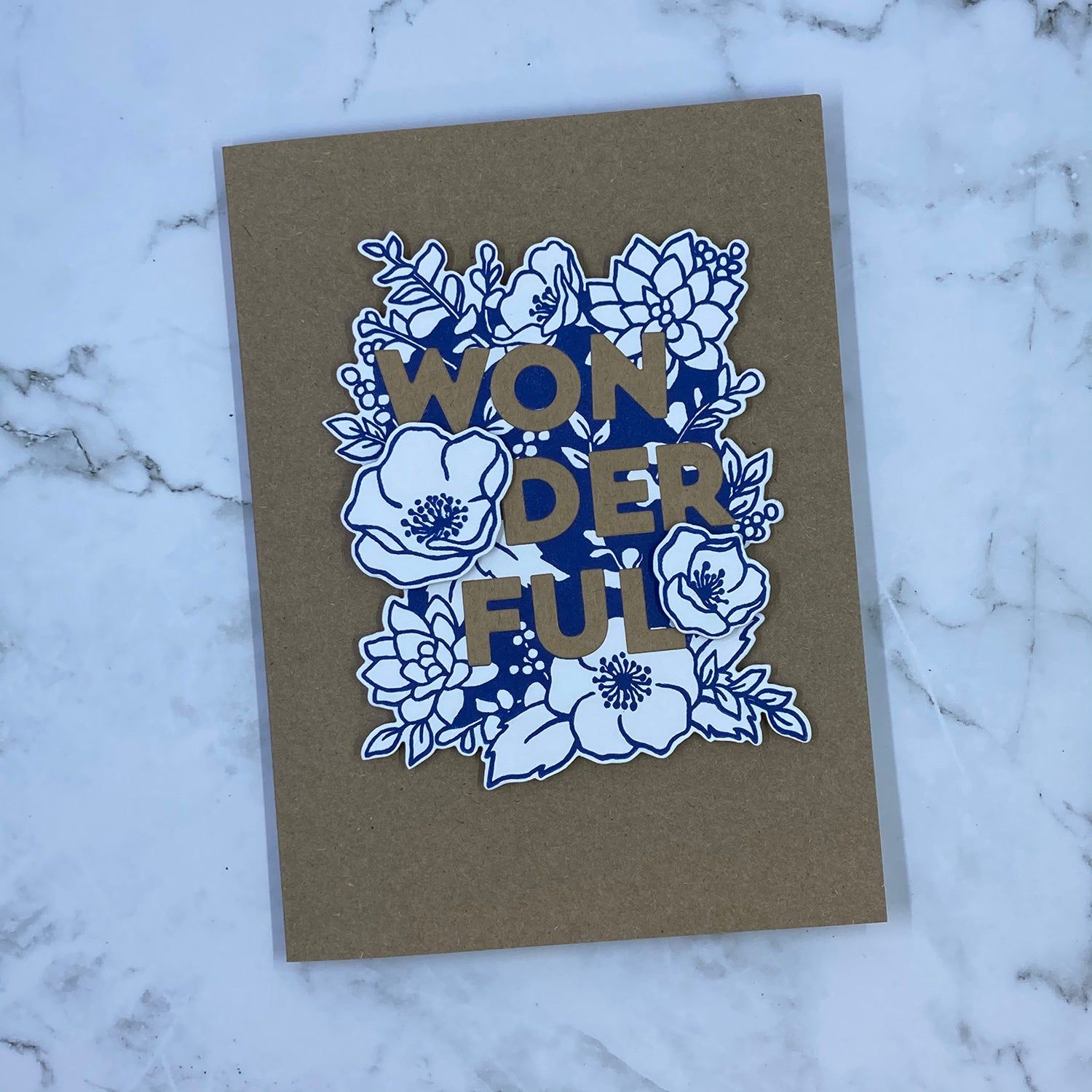 Wonderful - Handmade Card