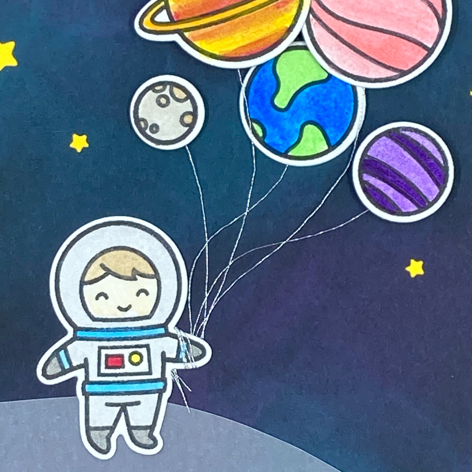 Out of This World - Handmade Card