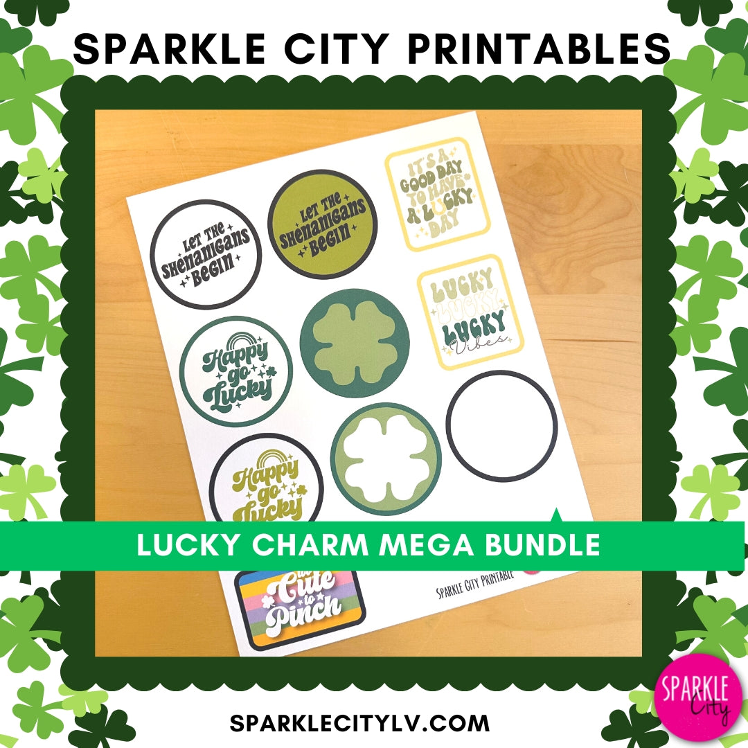 LUCKY CHARM PRINTABLE - MEGA BUNDLE