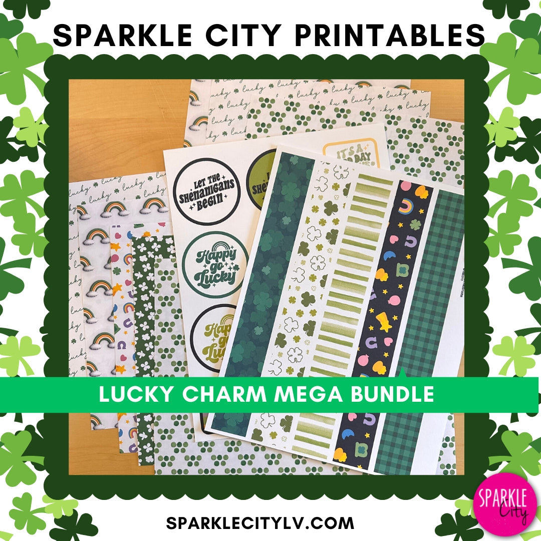 LUCKY CHARM PRINTABLE - MEGA BUNDLE