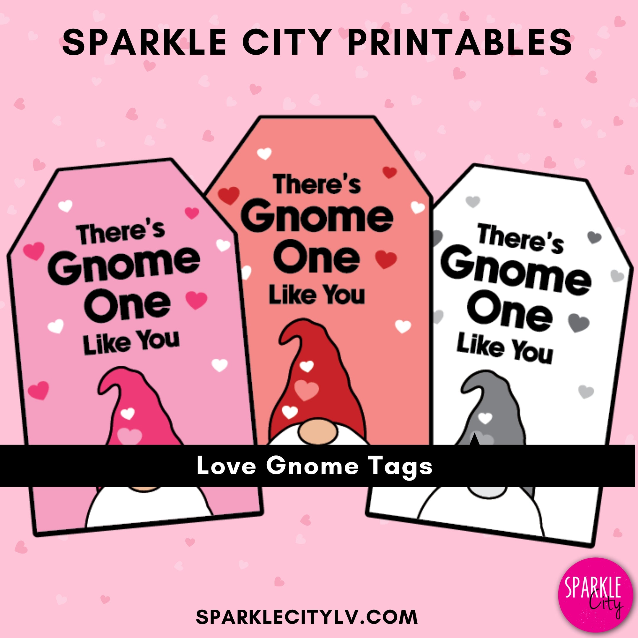 Love Gnomes - Printable Tags