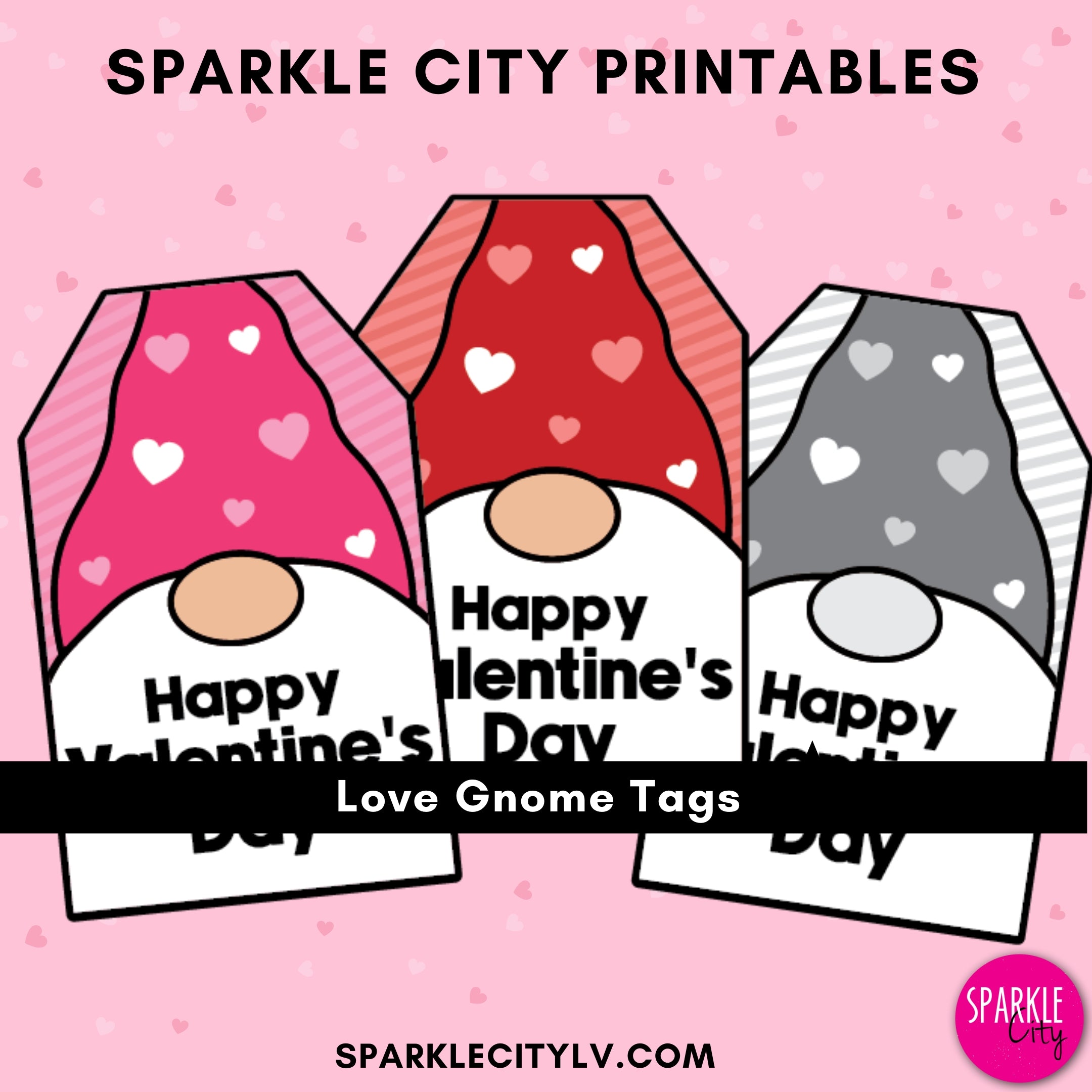 Love Gnomes - Printable Tags