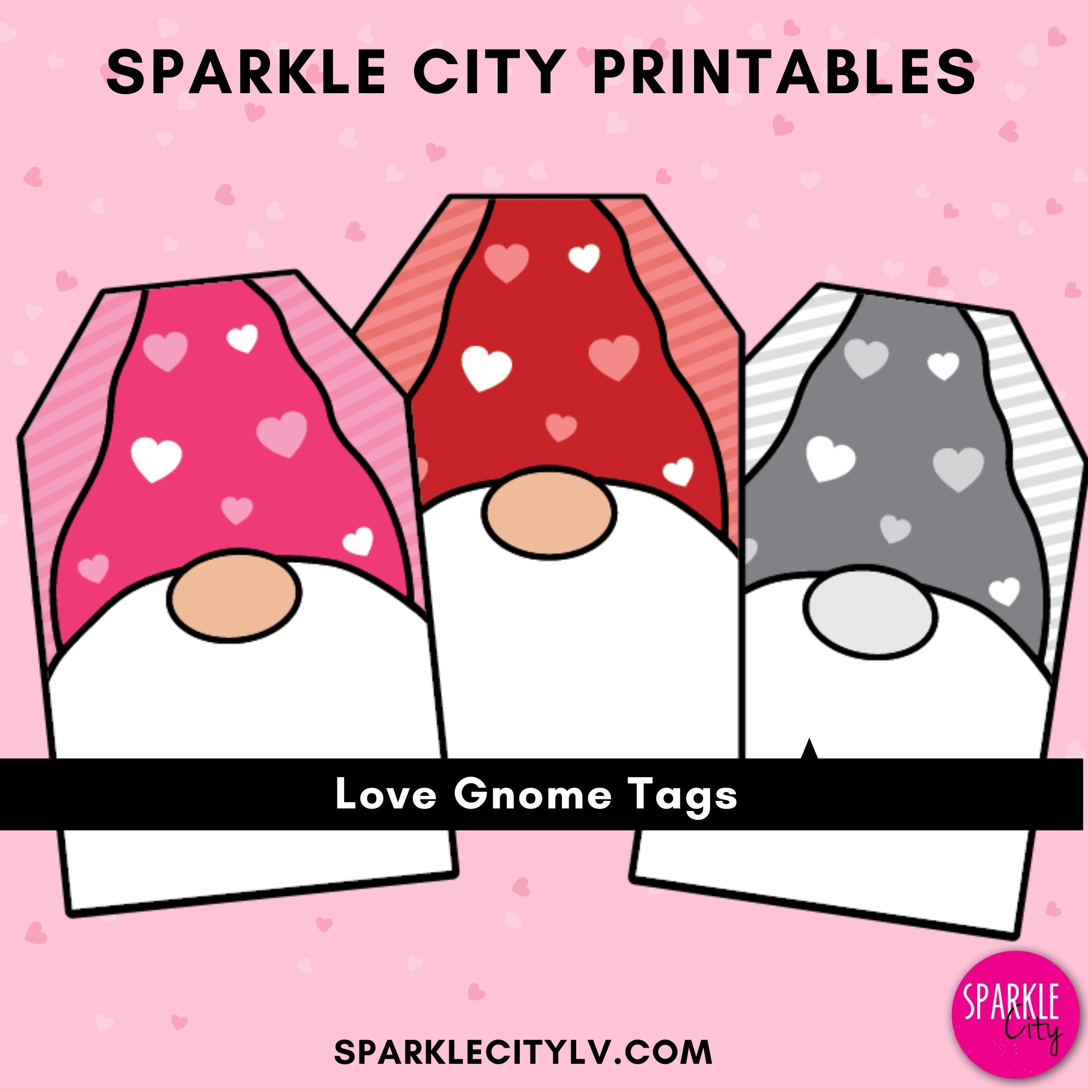 Love Gnomes - Printable Tags