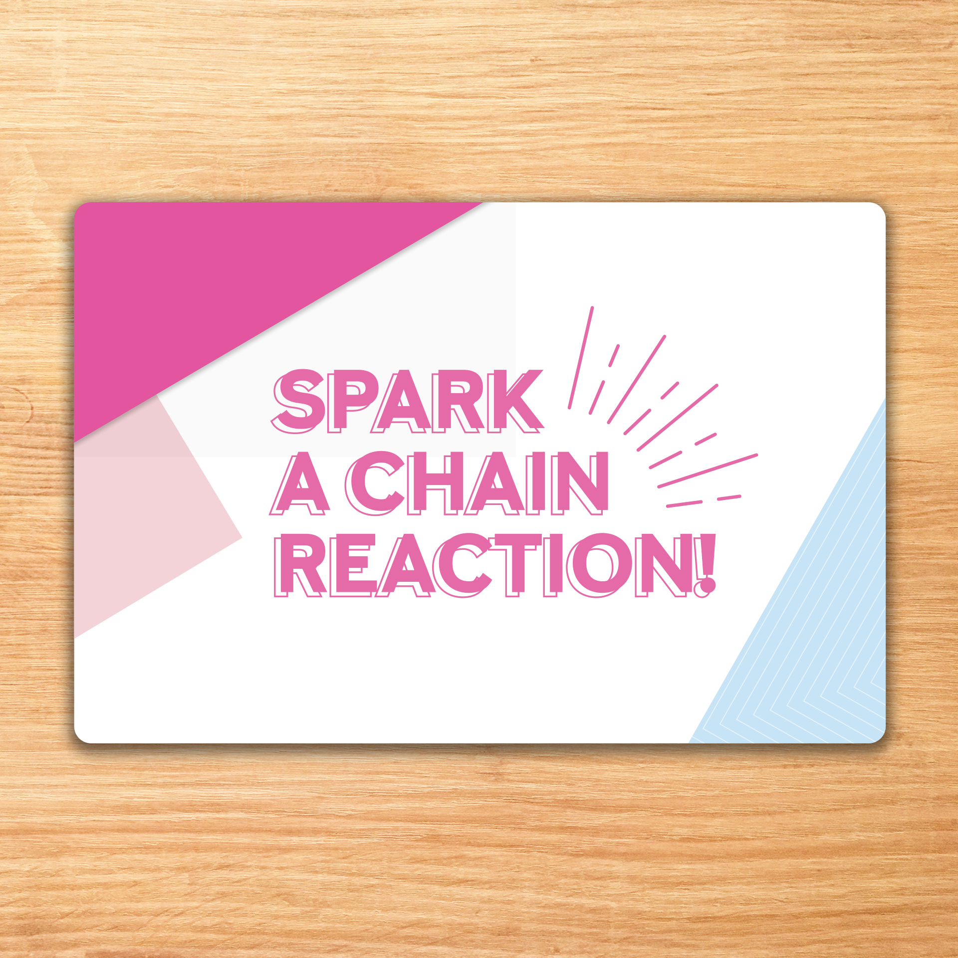 Spark a Chain Reaction - Variety Pack - Postcard