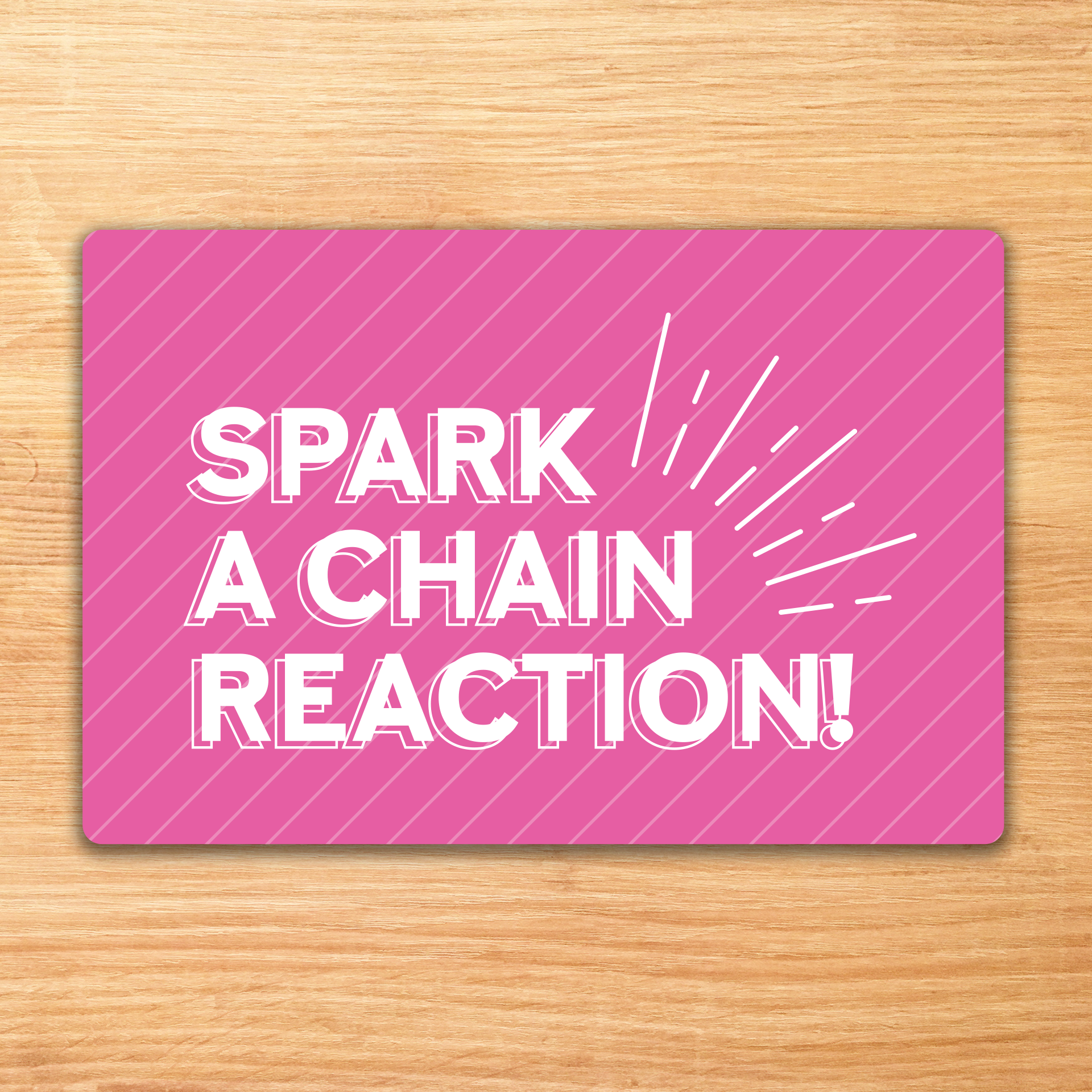 Spark a Chain Reaction - Variety Pack - Postcard