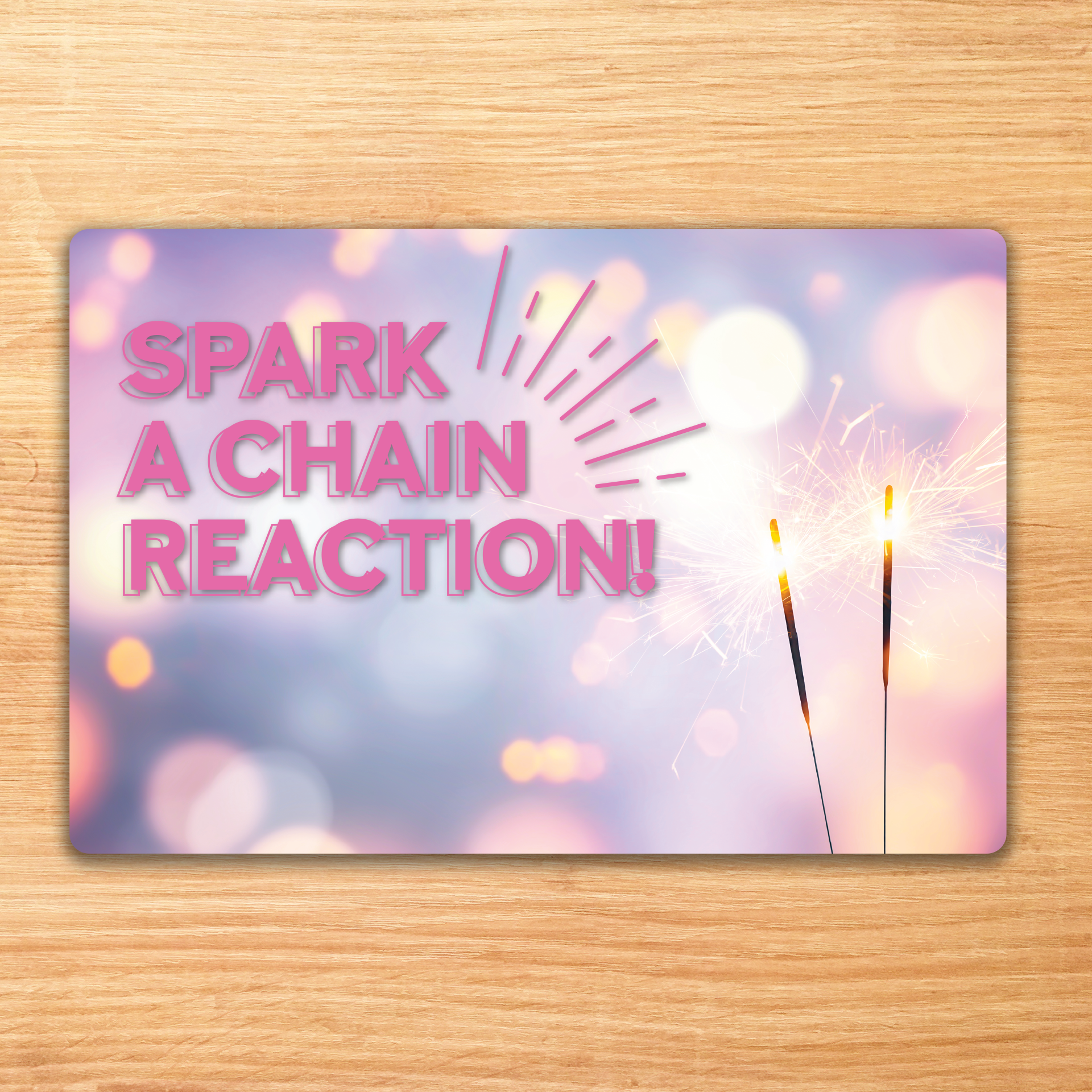 Spark a Chain Reaction - Variety Pack - Postcard