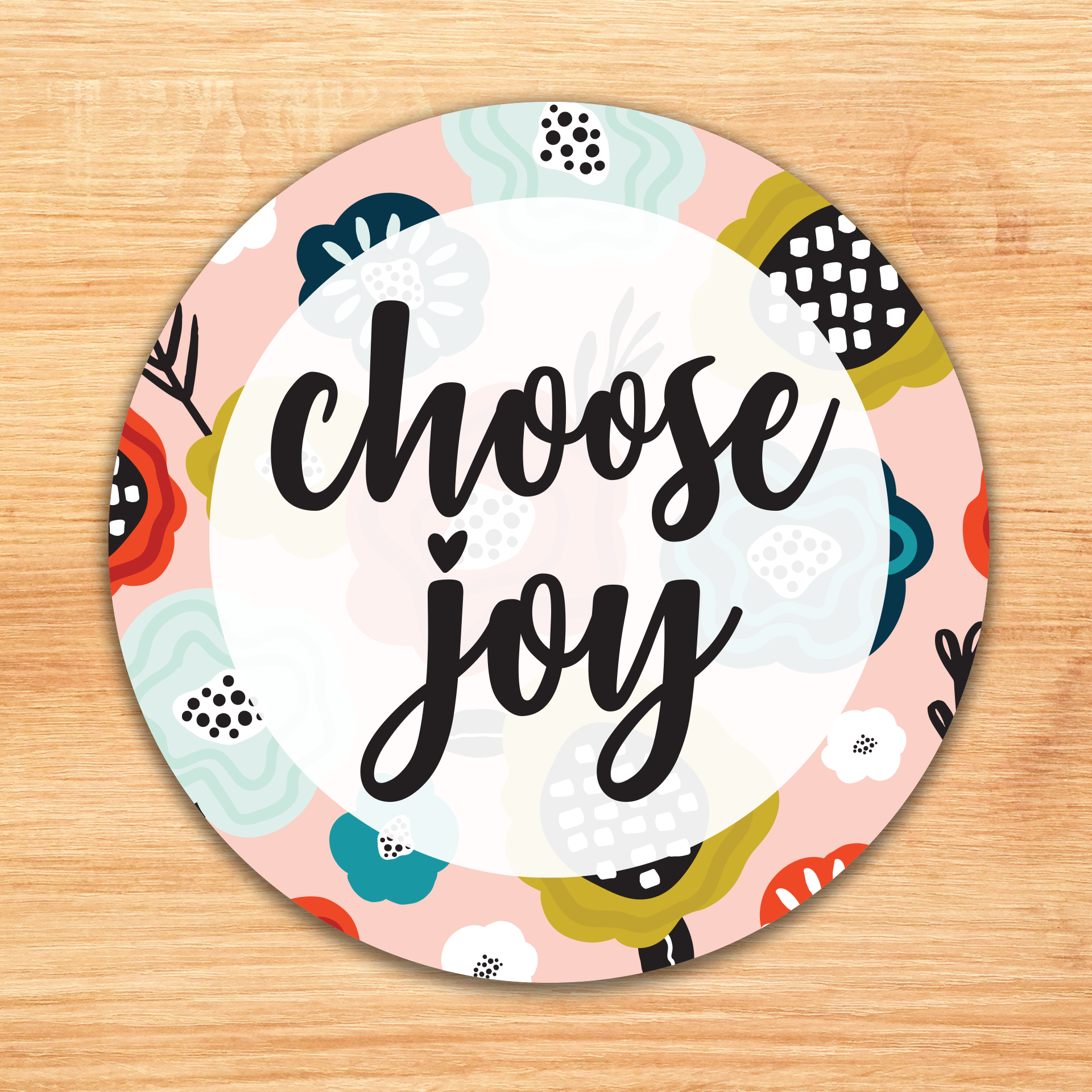 Choose Joy - Round Sticker