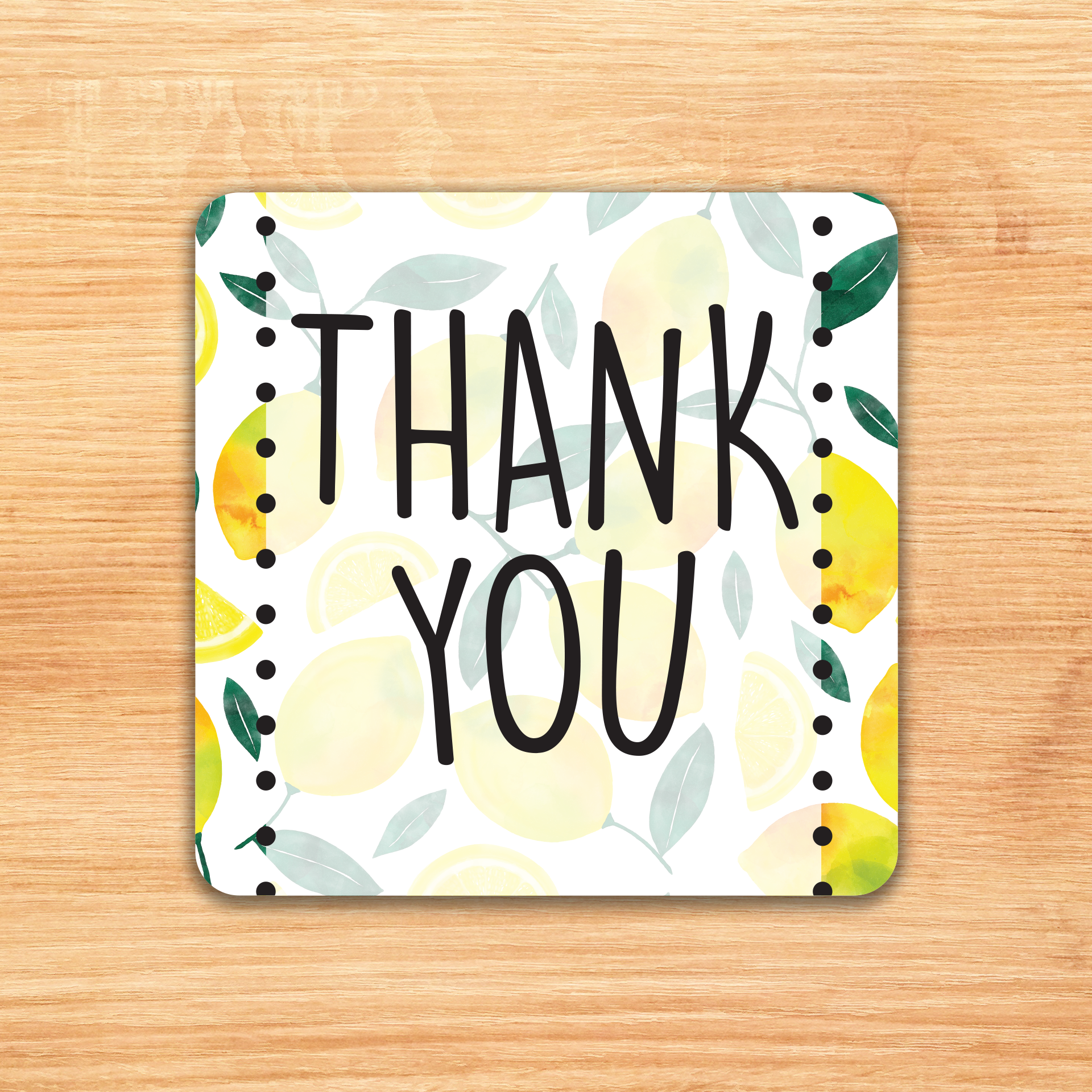 Thank You Lemons - Square Sticker